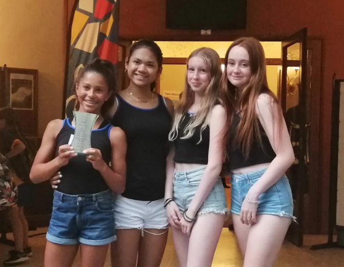 Els equips de gimnàstica estètica del Club Gimnàstica Rítmica i Estètica Sant Cugat han estat guardonats en la Gala del Semàfor de Valors. FOTO: Cedida