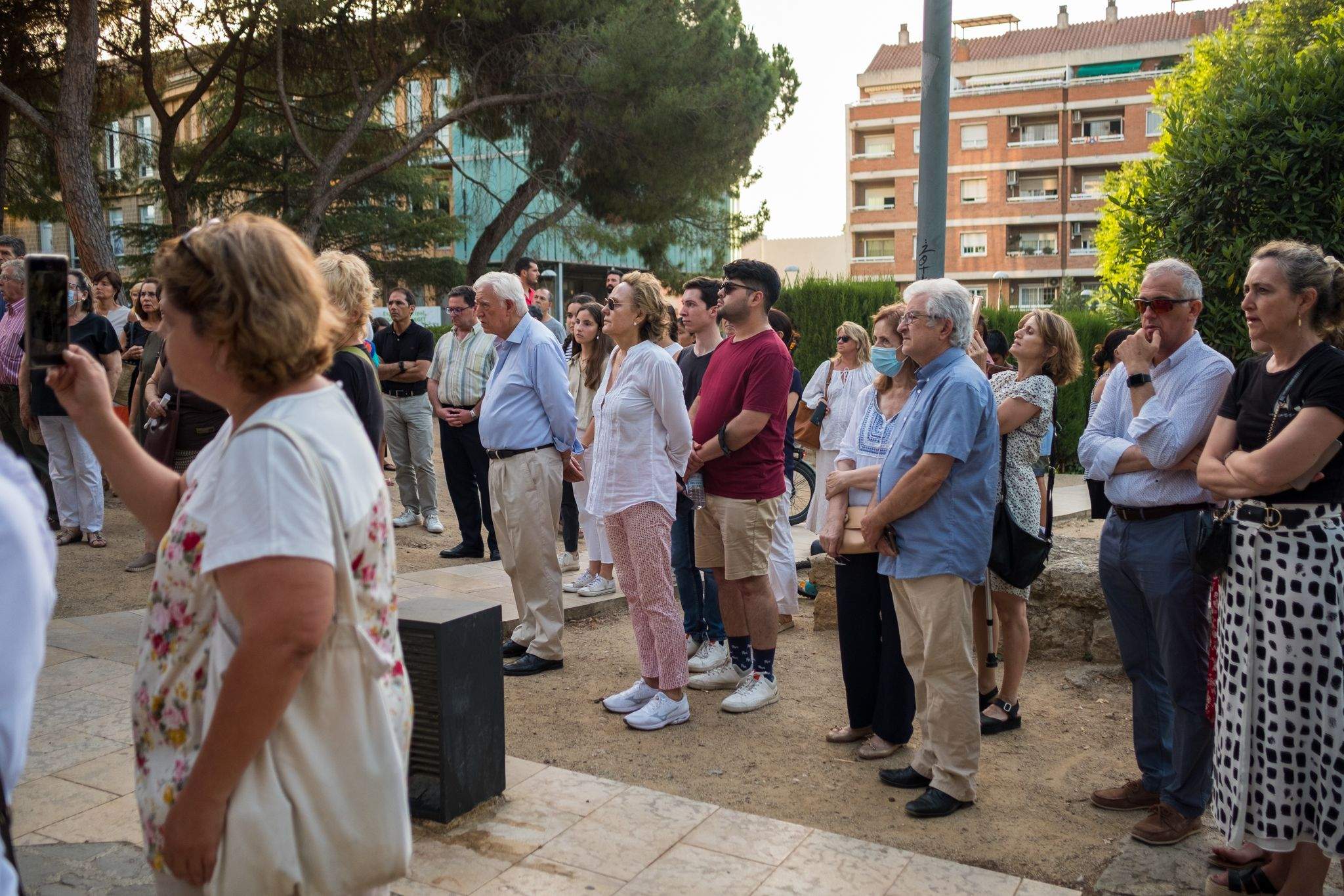 Els santcugatencs s'han reunit als voltants del Monestir per celebrar el Corpus Christi. FOTO: Ale Gómez