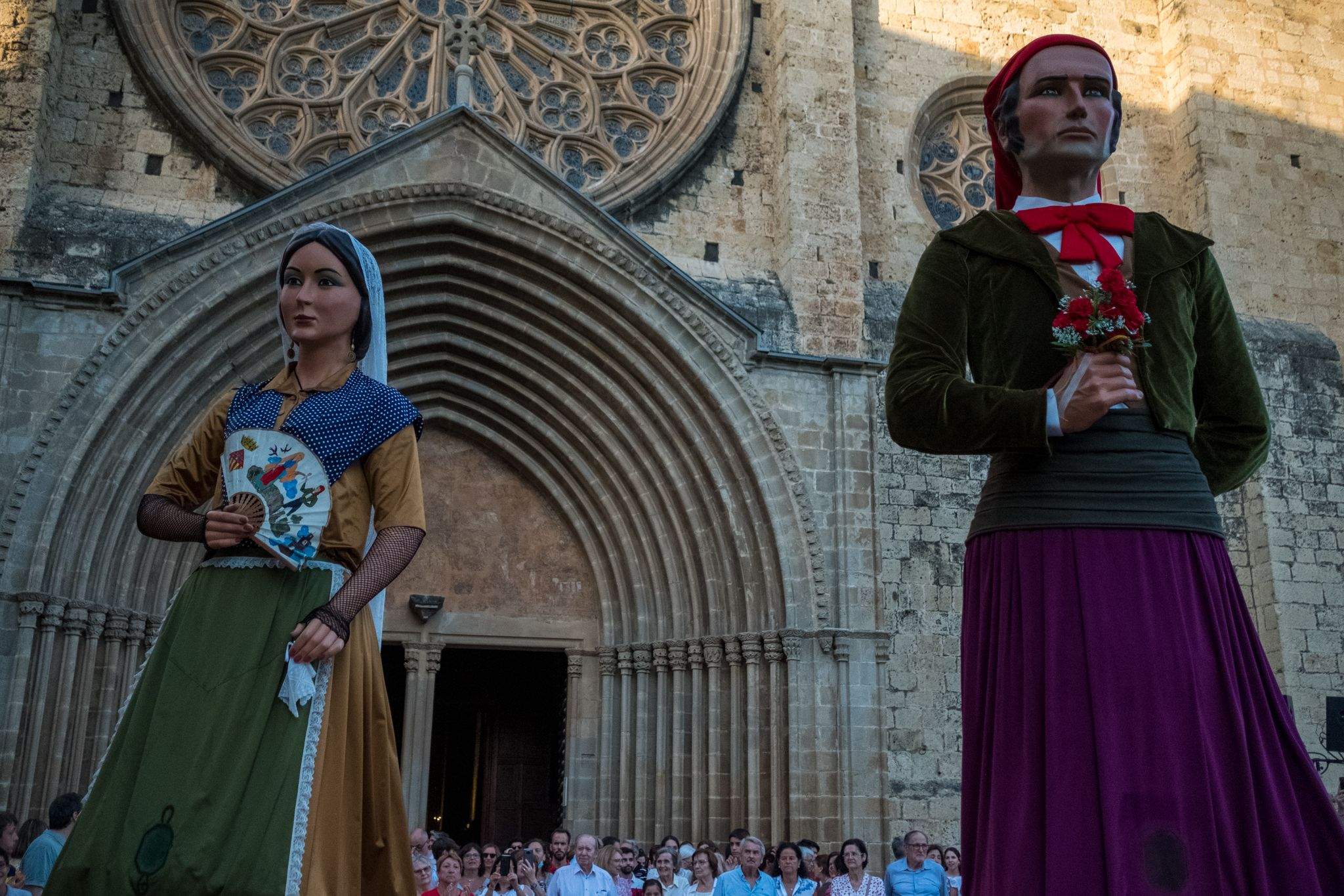 Els santcugatencs s'han reunit als voltants del Monestir per celebrar el Corpus Christi. FOTO: Ale Gómez