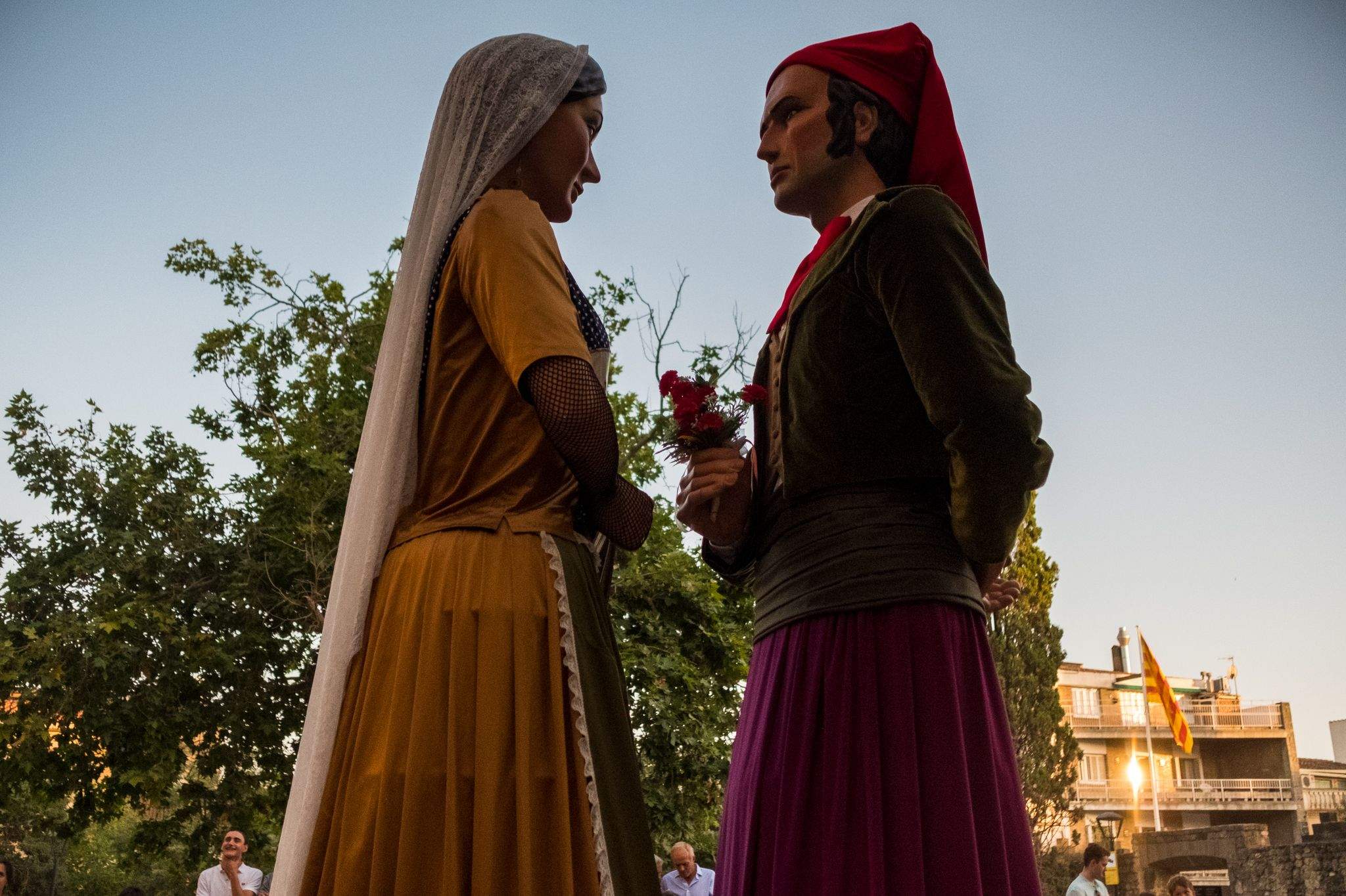 Els santcugatencs s'han reunit als voltants del Monestir per celebrar el Corpus Christi. FOTO: Ale Gómez