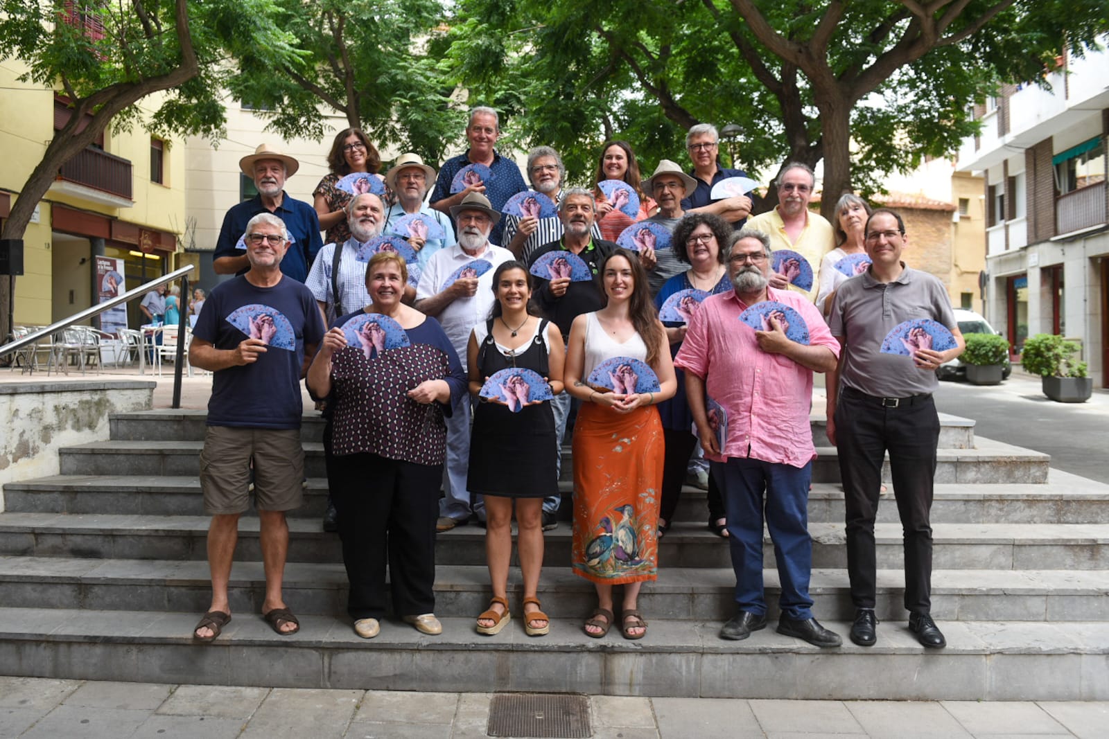 Foto de Família, Lectures a la Fresca 2022. FOTO: Ajuntament