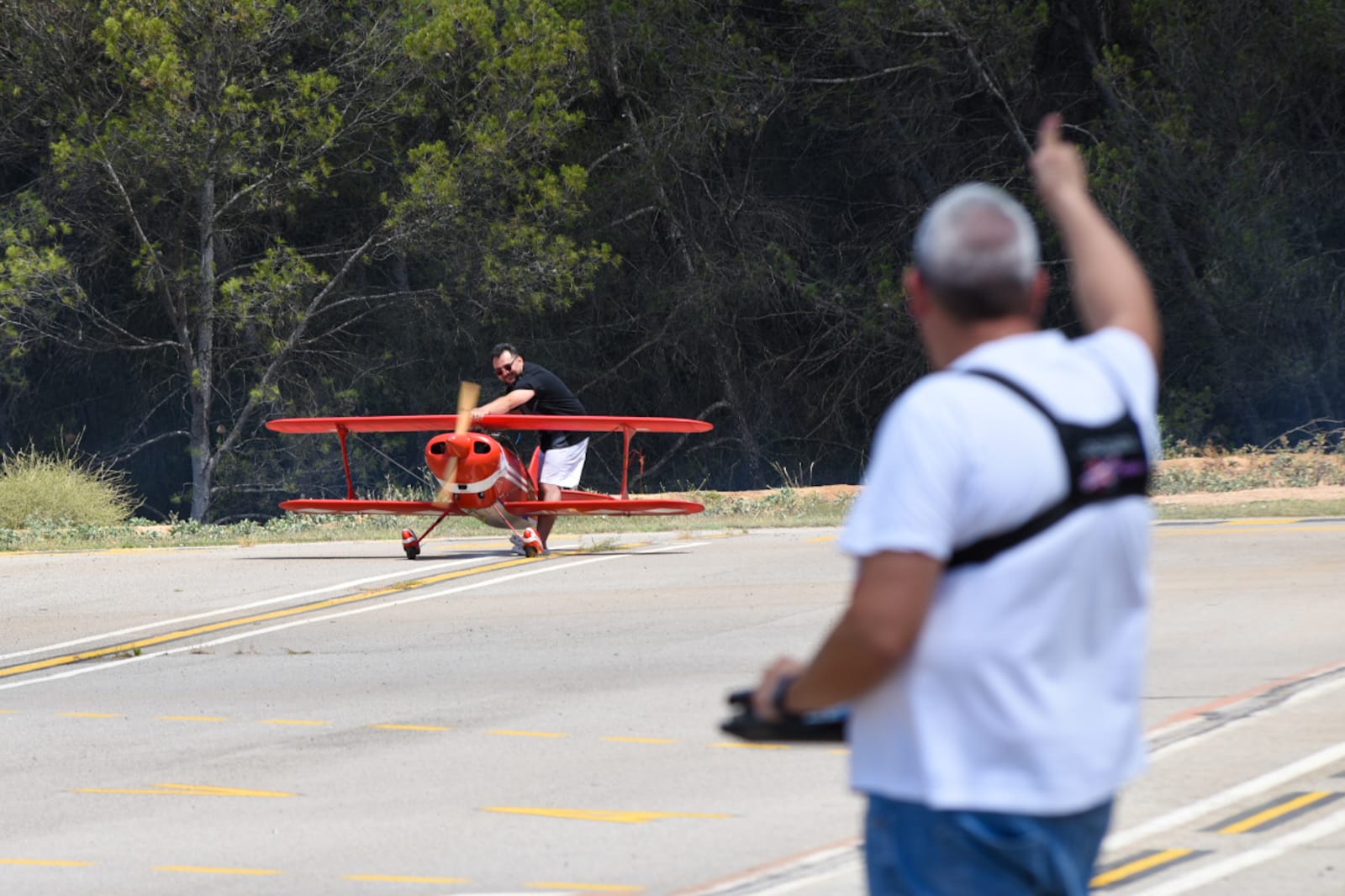 El Club ARC Aeromodelisme Sant Cugat ha recuperat la seva Festa del Cel. FOTO: Ajuntament