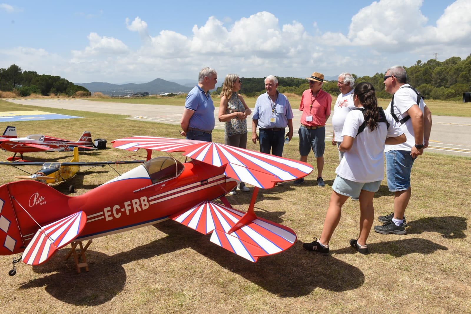 El Club ARC Aeromodelisme Sant Cugat ha recuperat la seva Festa del Cel. FOTO: Ajuntament