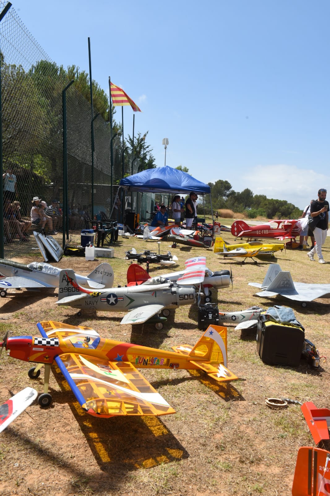 El Club ARC Aeromodelisme Sant Cugat ha recuperat la seva Festa del Cel. FOTO: Ajuntament