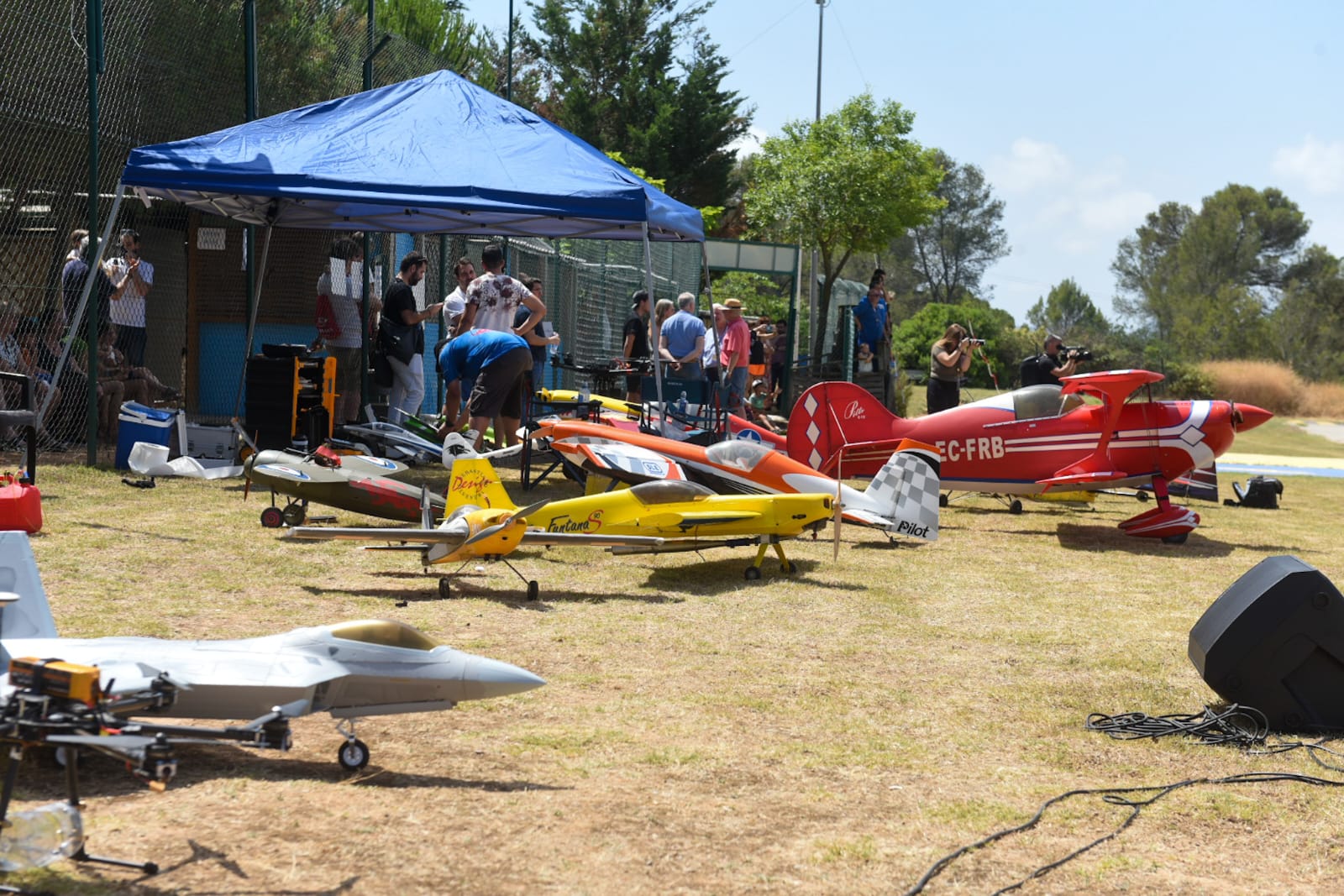 El Club ARC Aeromodelisme Sant Cugat ha recuperat la seva Festa del Cel. FOTO: Ajuntament