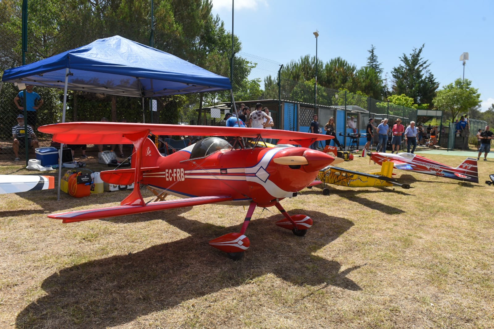 El Club ARC Aeromodelisme Sant Cugat ha recuperat la seva Festa del Cel. FOTO: Ajuntament