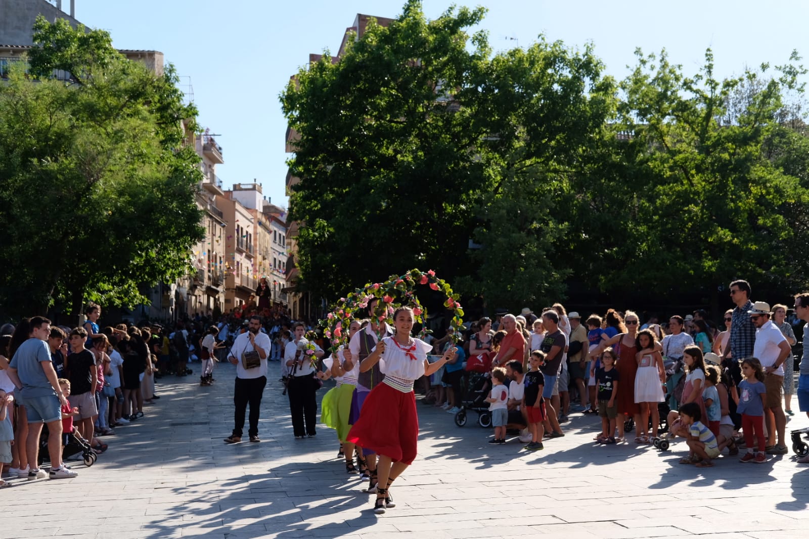 El Seguici de Sant Pere amb les entitats de cultura popular. FOTO: Ale Gómez
