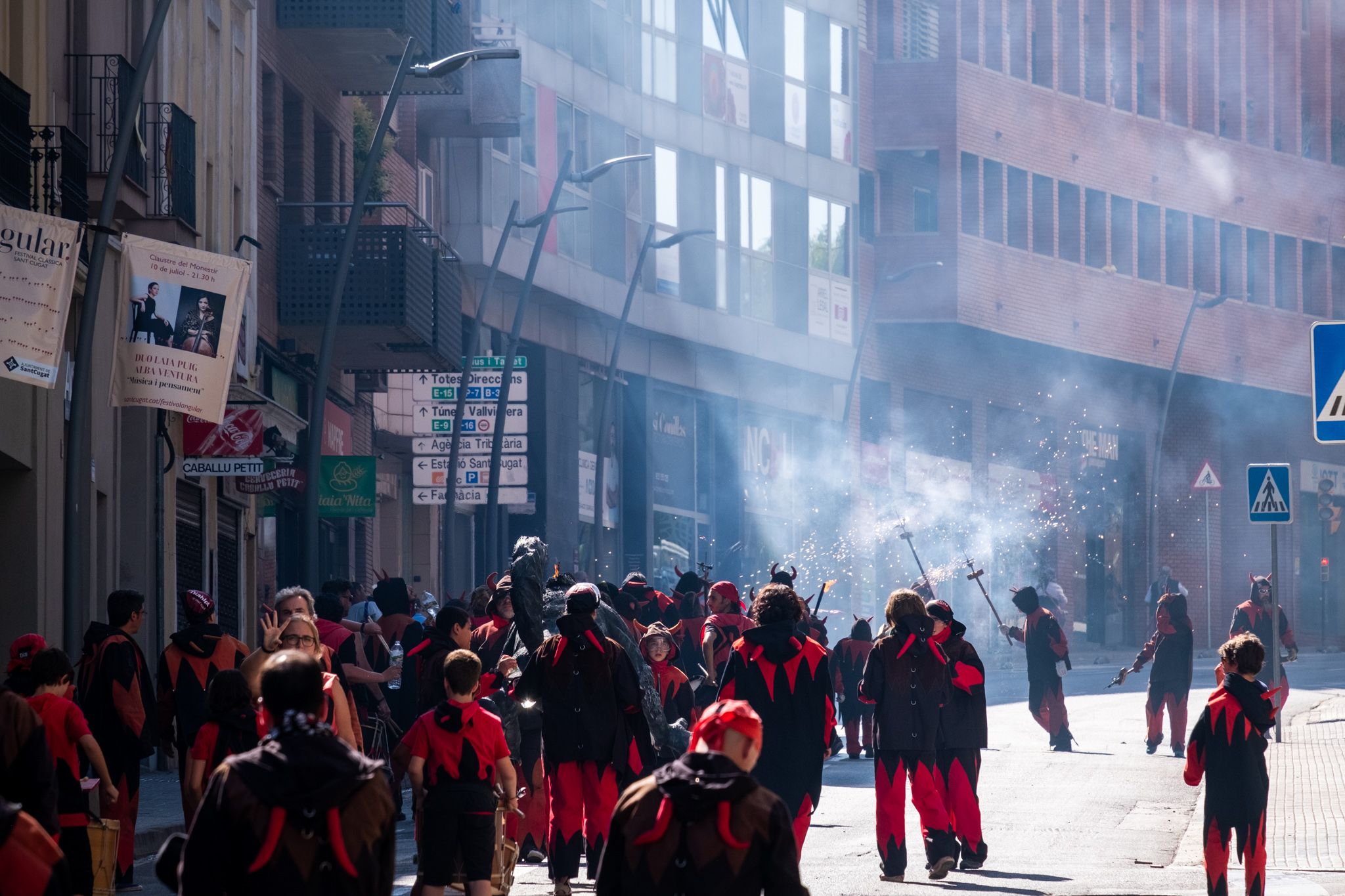 El Seguici de Sant Pere amb les entitats de cultura popular. FOTO: Ale Gómez