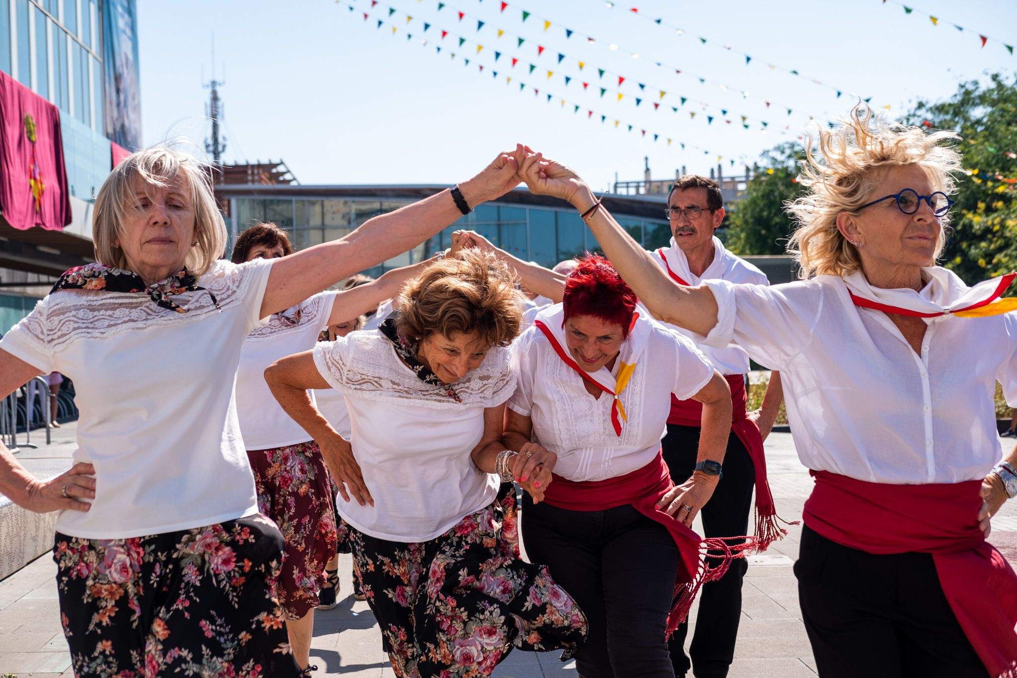 El Seguici de Sant Pere amb les entitats de cultura popular. FOTO: Ale Gómez