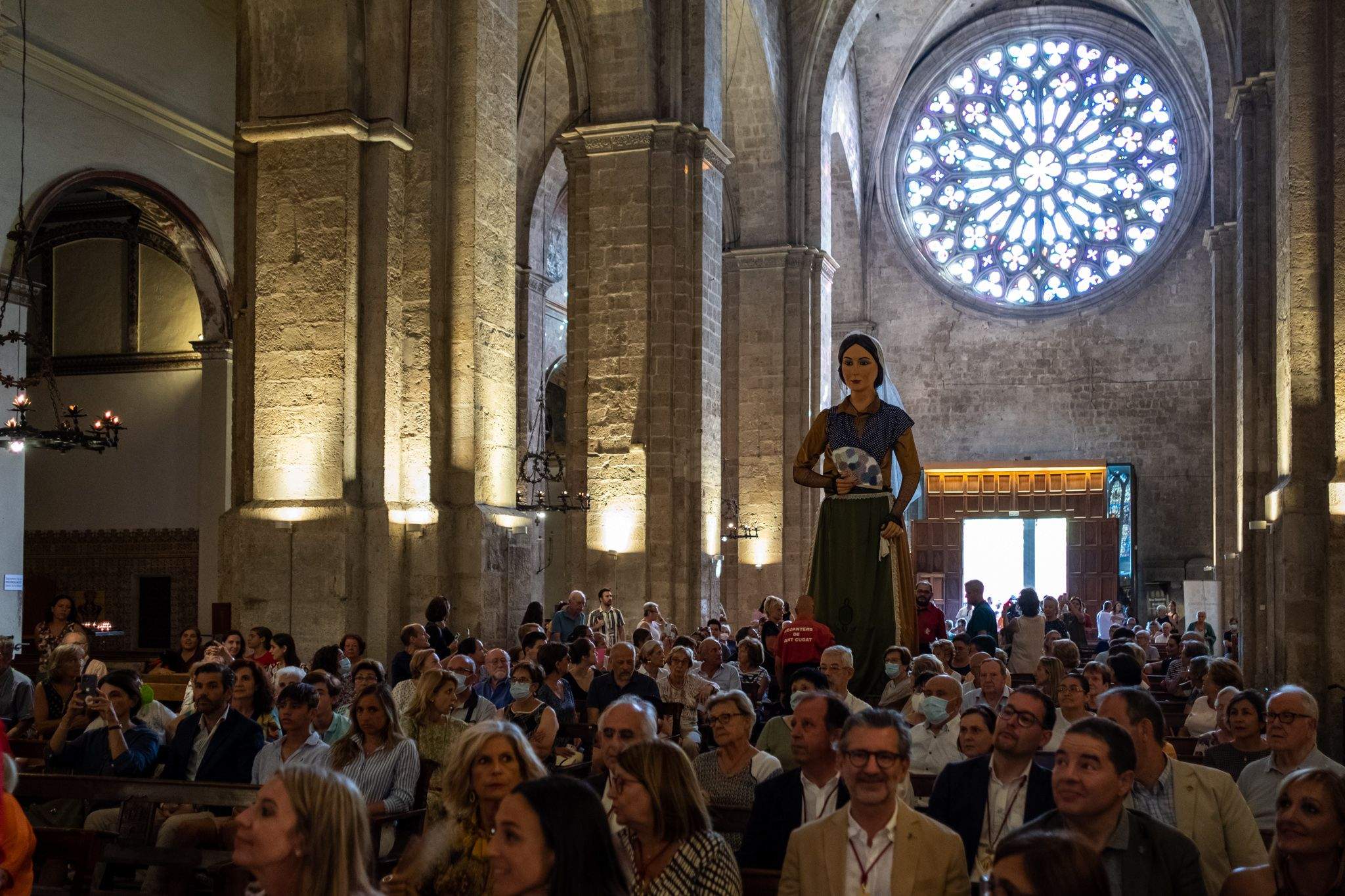 Missa major durant el Seguici de Sant Pere. FOTO: Ale Gómez