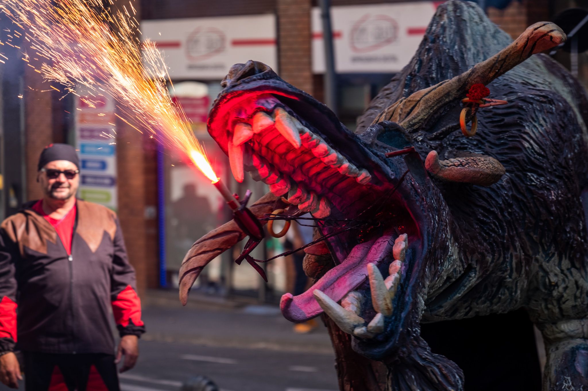 Els diables al Seguici de Sant Pere. FOTO: Ale Gómez