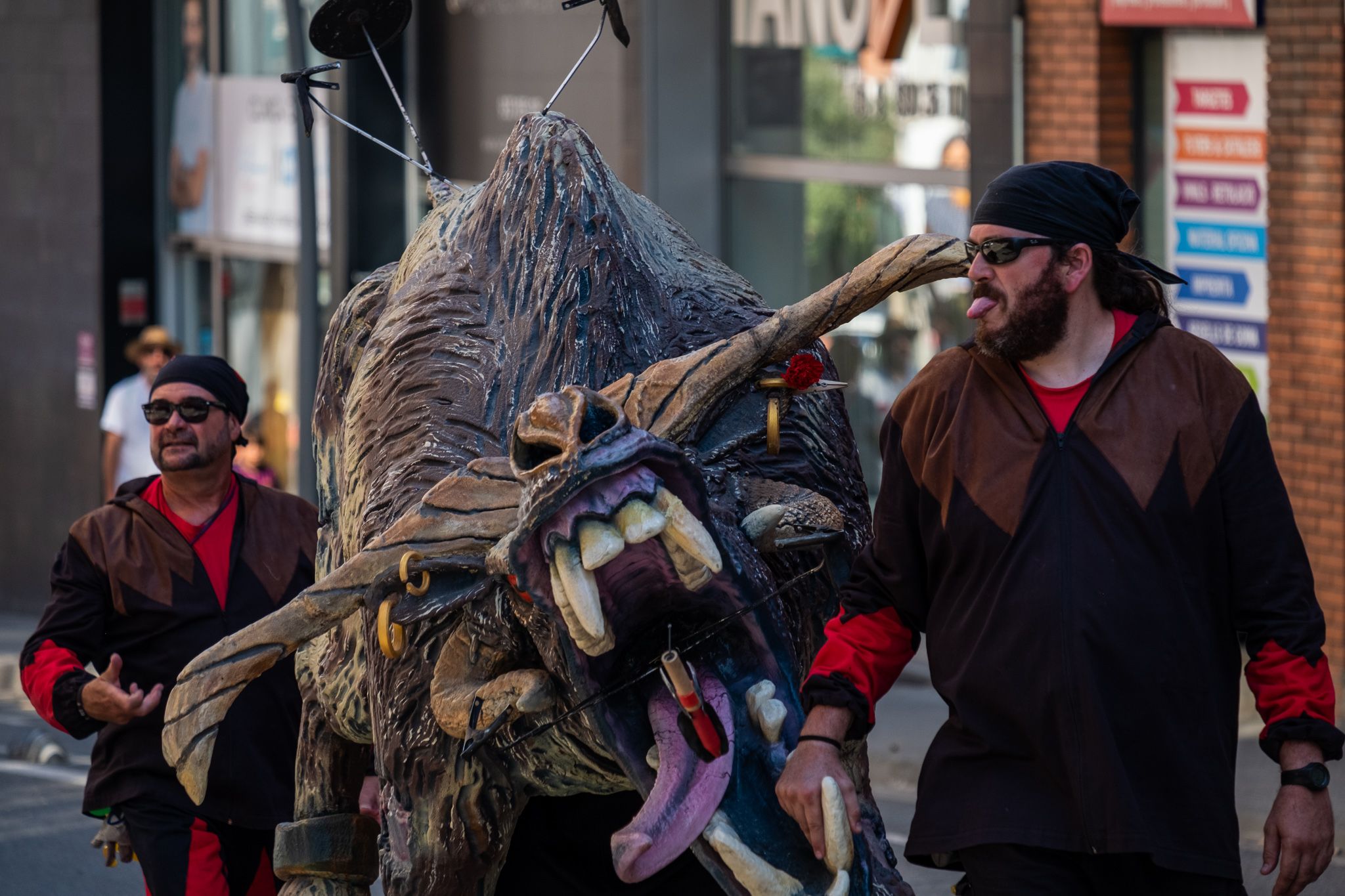 Els diables al Seguici de Sant Pere. FOTO: Ale Gómez
