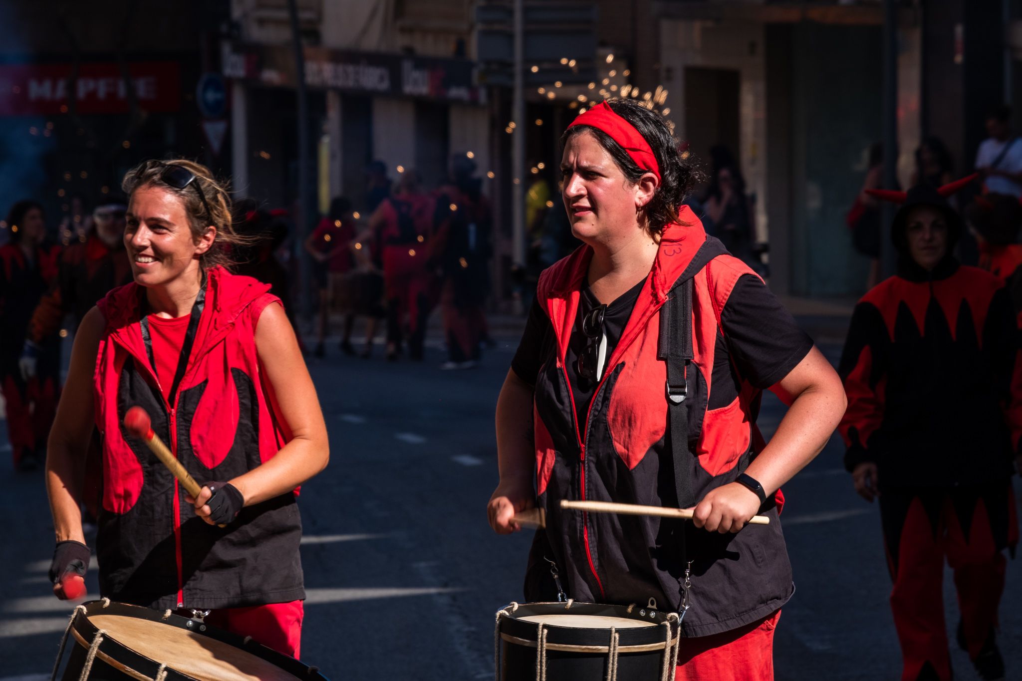 Els diables al Seguici de Sant Pere. FOTO: Ale Gómez