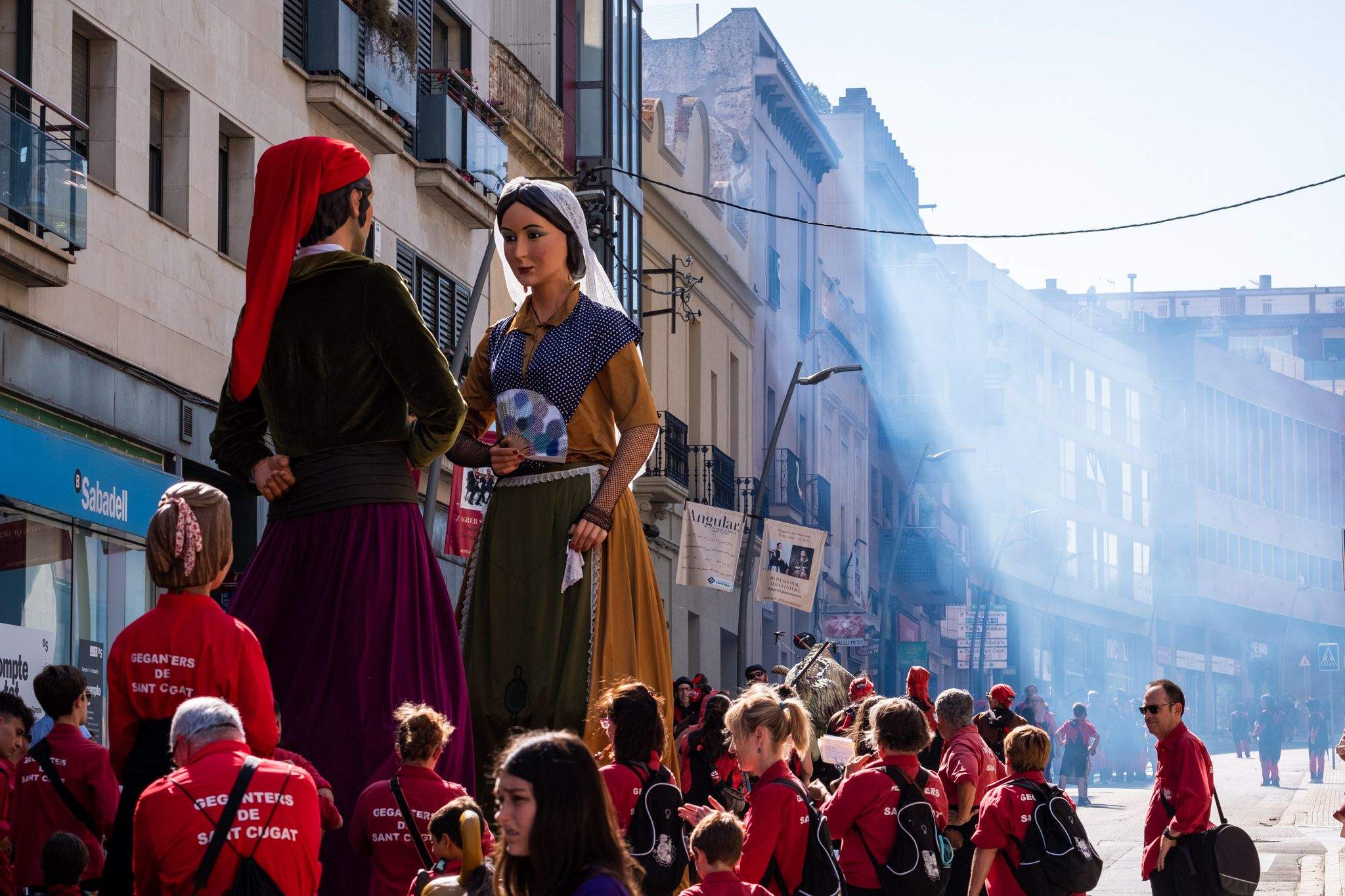 El Seguici de Sant Pere amb les entitats de cultura popular. FOTO: Ale Gómez