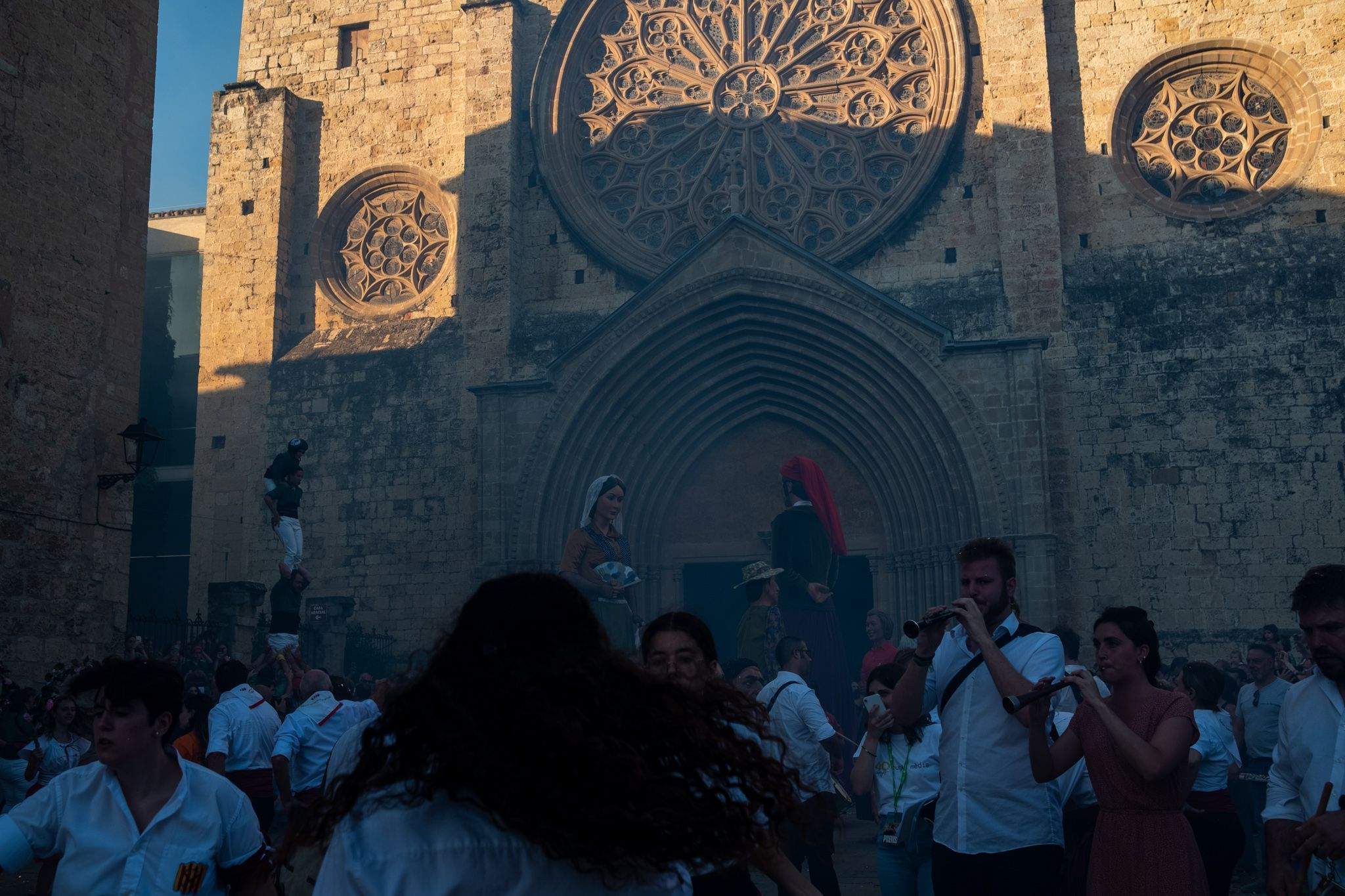 Esclat de Festa Major al Seguici de Sant Pere. FOTO: Ale Gómez