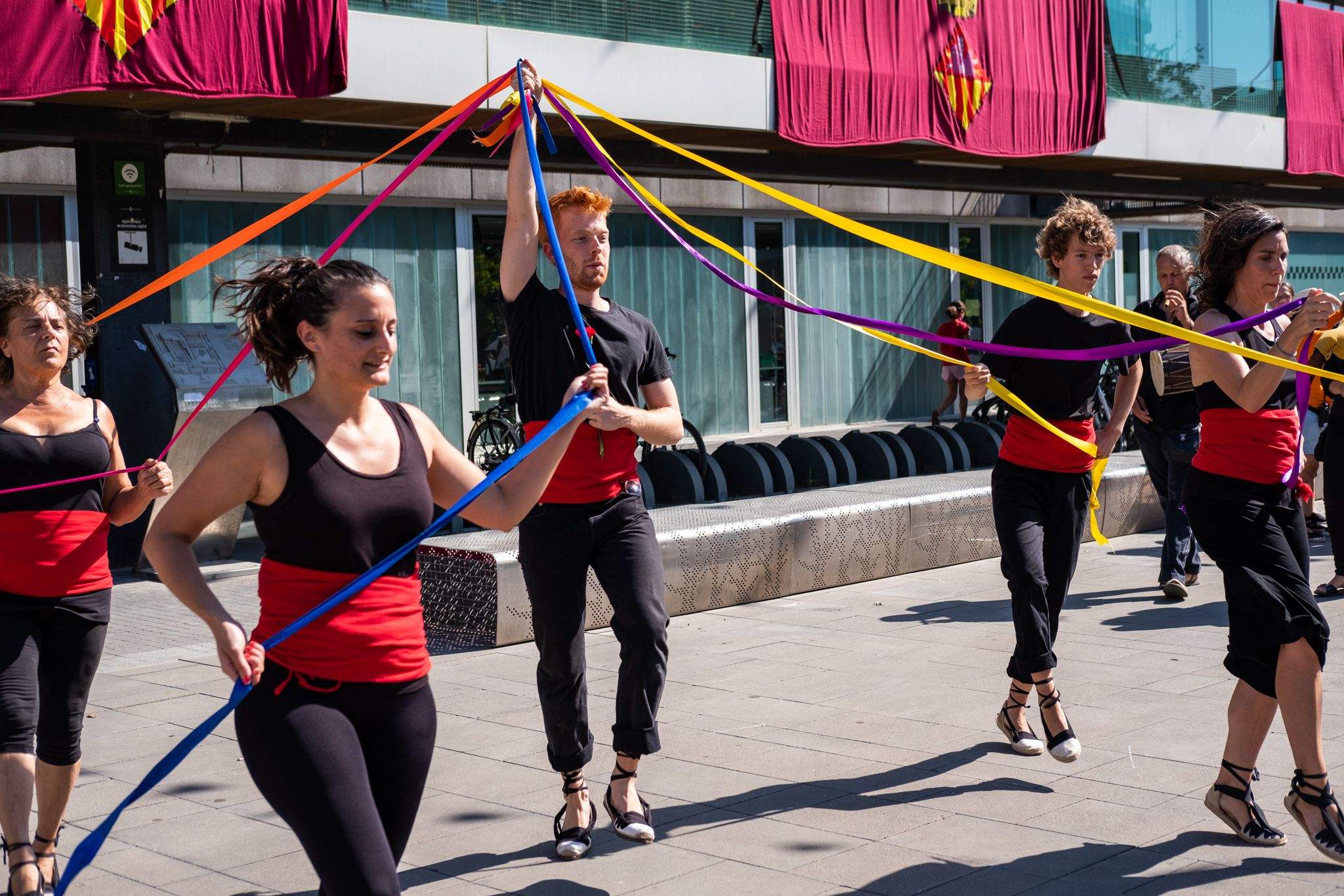 L'esabart de Sant Cugat al Seguici de Sant Pere. FOTO: Ale Gómez