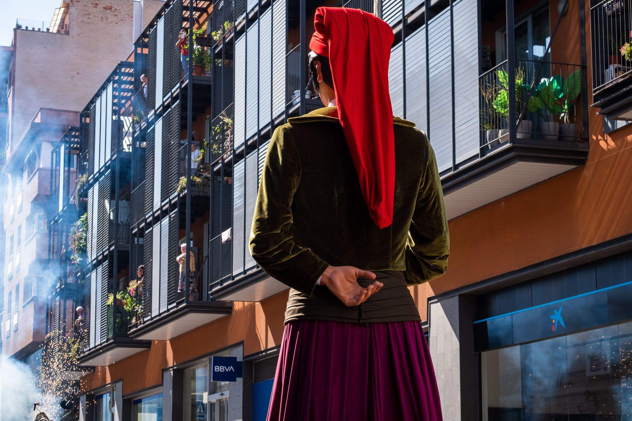 El Seguici de Sant Pere amb les entitats de cultura popular. FOTO: Ale Gómez