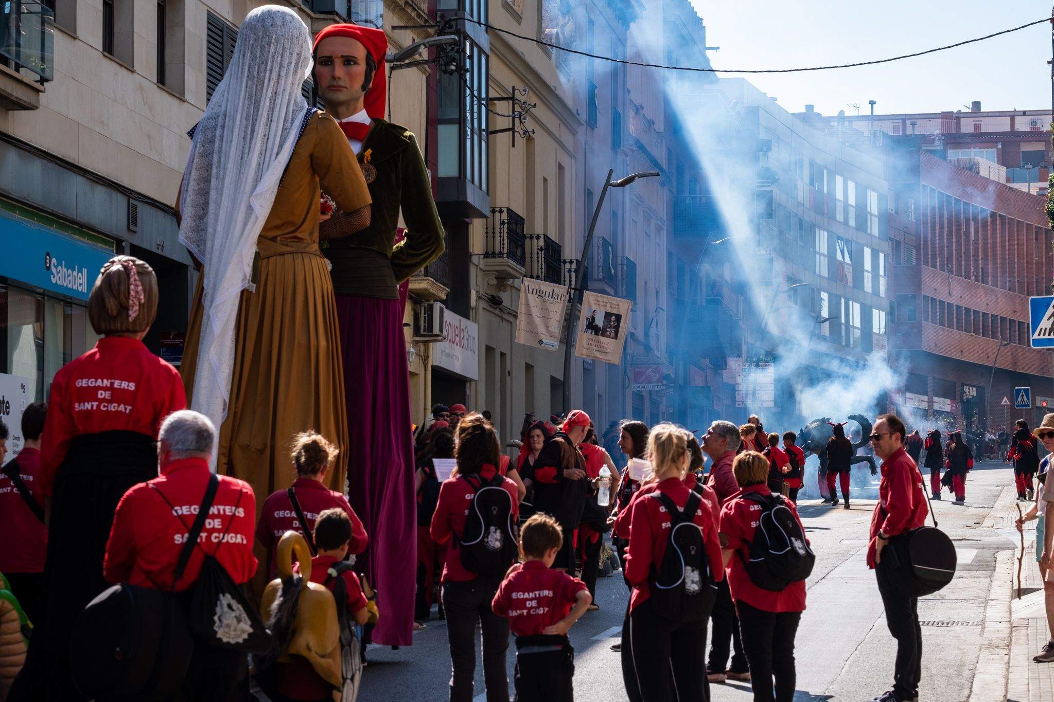El Seguici de Sant Pere amb les entitats de cultura popular. FOTO: Ale Gómez