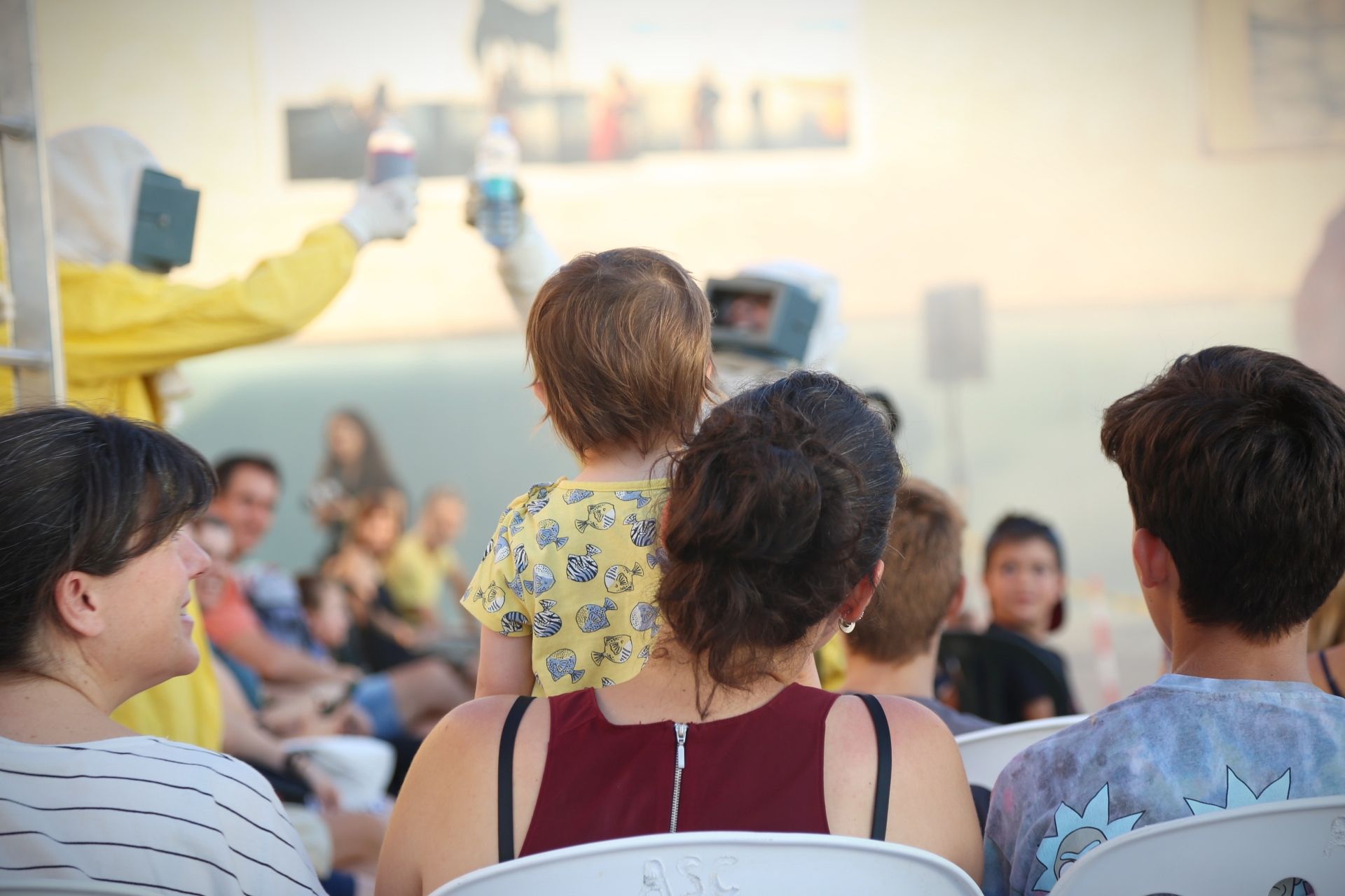 L'obra 'Asteroid' treu un somriure als carrers de Sant Cugat. FOTO: Anna Bassa