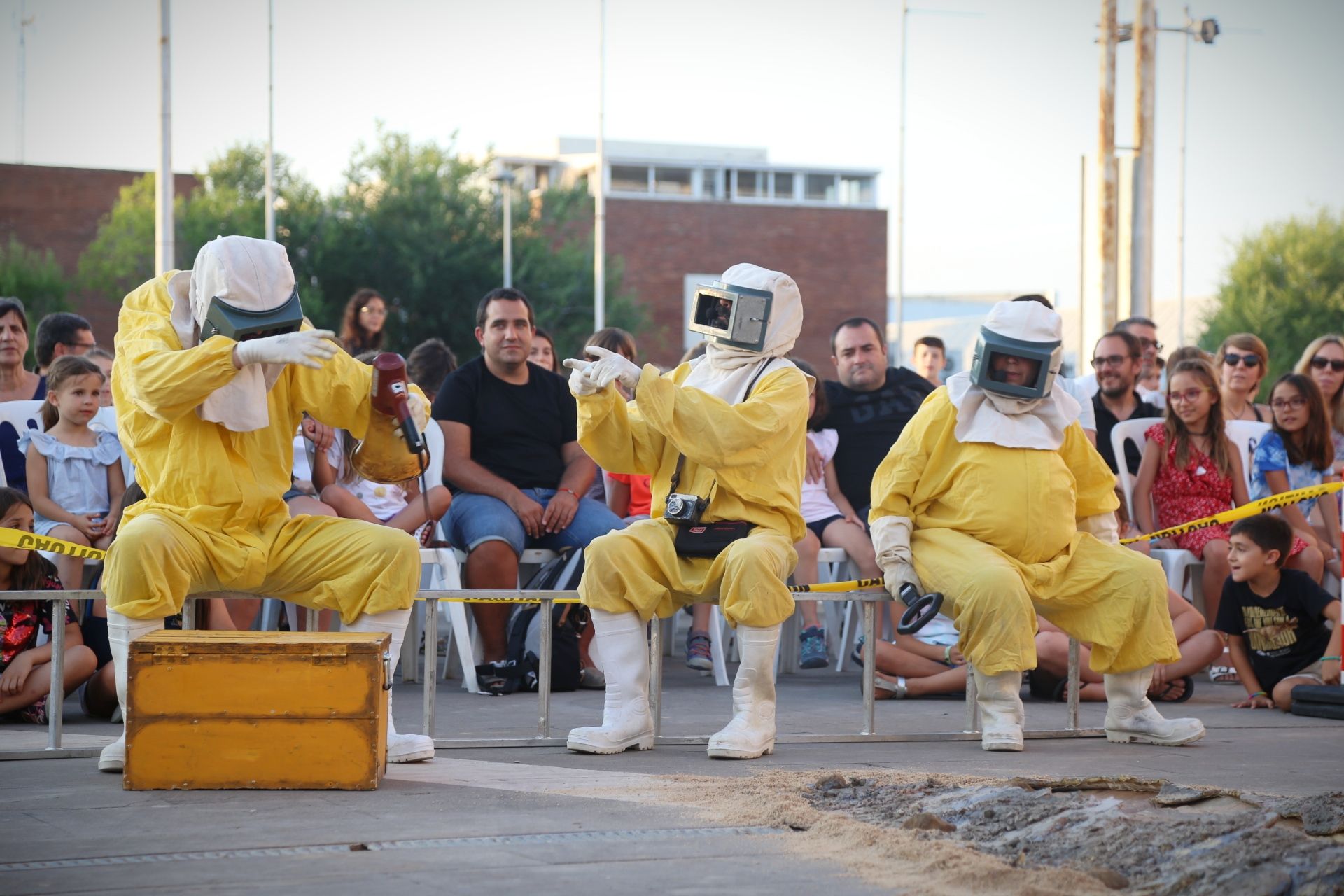 L'obra 'Asteroid' treu un somriure als carrers de Sant Cugat. FOTO: Anna Bassa