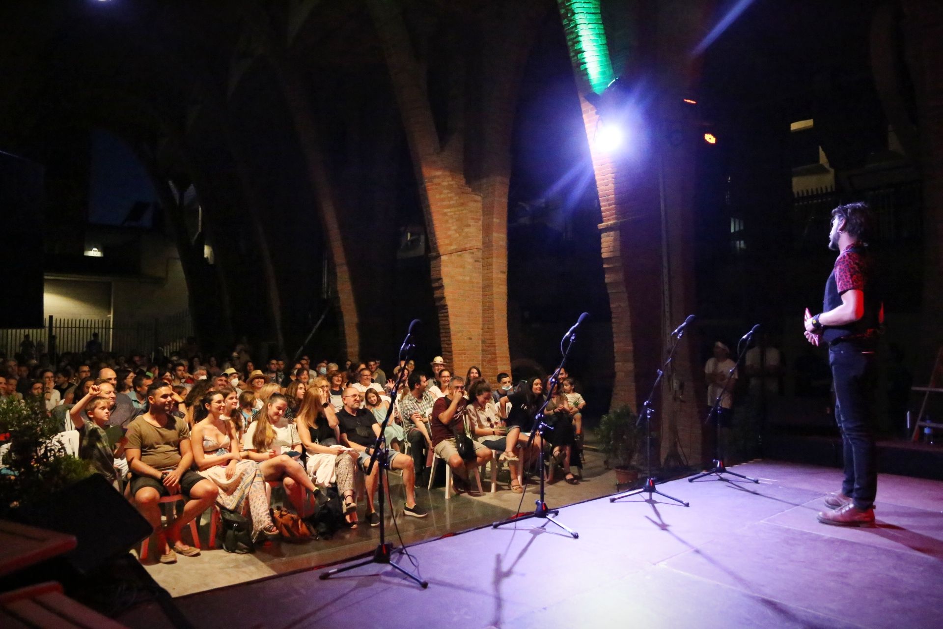 Espectacle Improsionant VI al Celler Modernista de Sant Cugat. FOTO: Anna Bassa