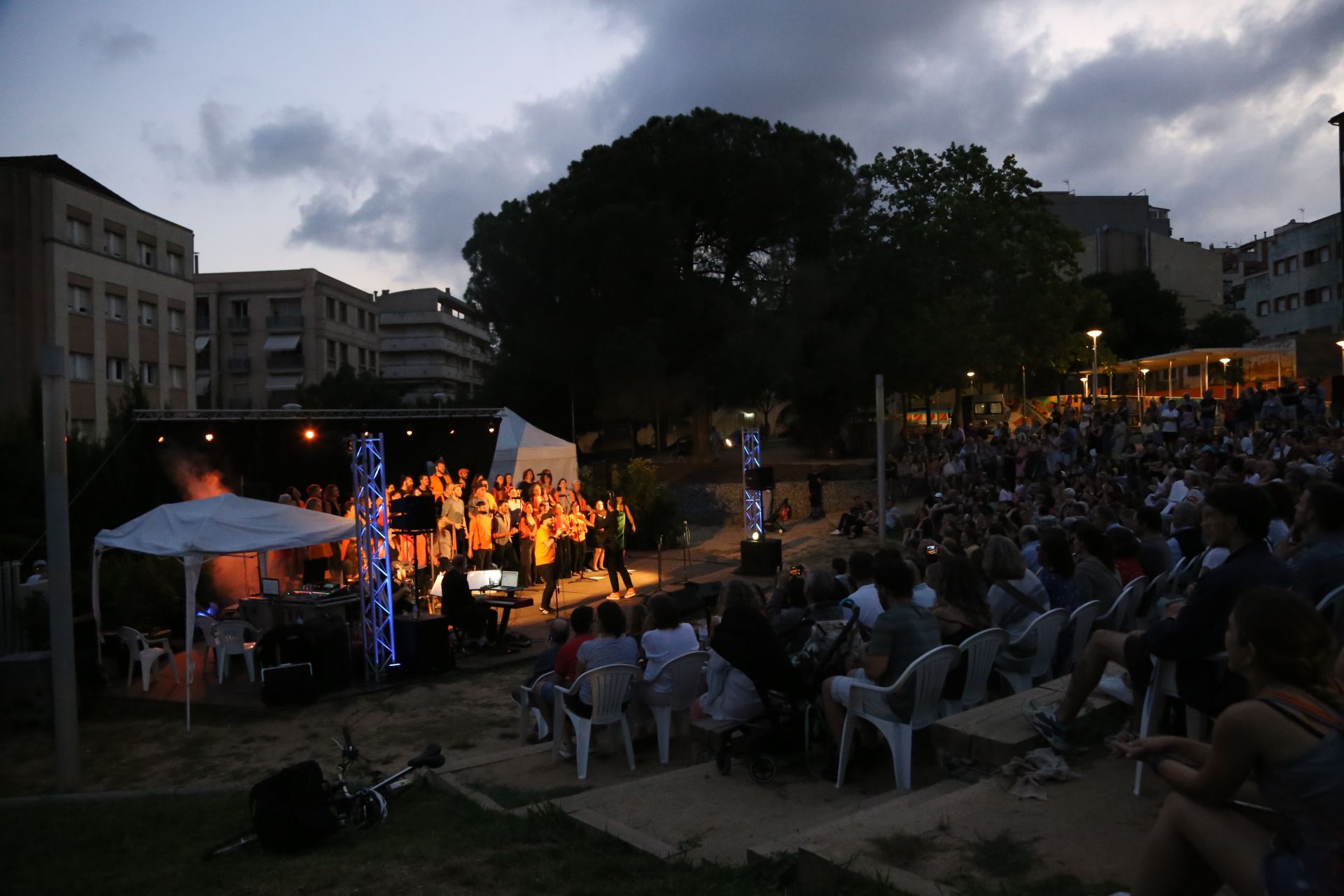 Concert de Gospel Beat al vespre del Tercer dia de Festa Major. FOTO: Anna Bassa