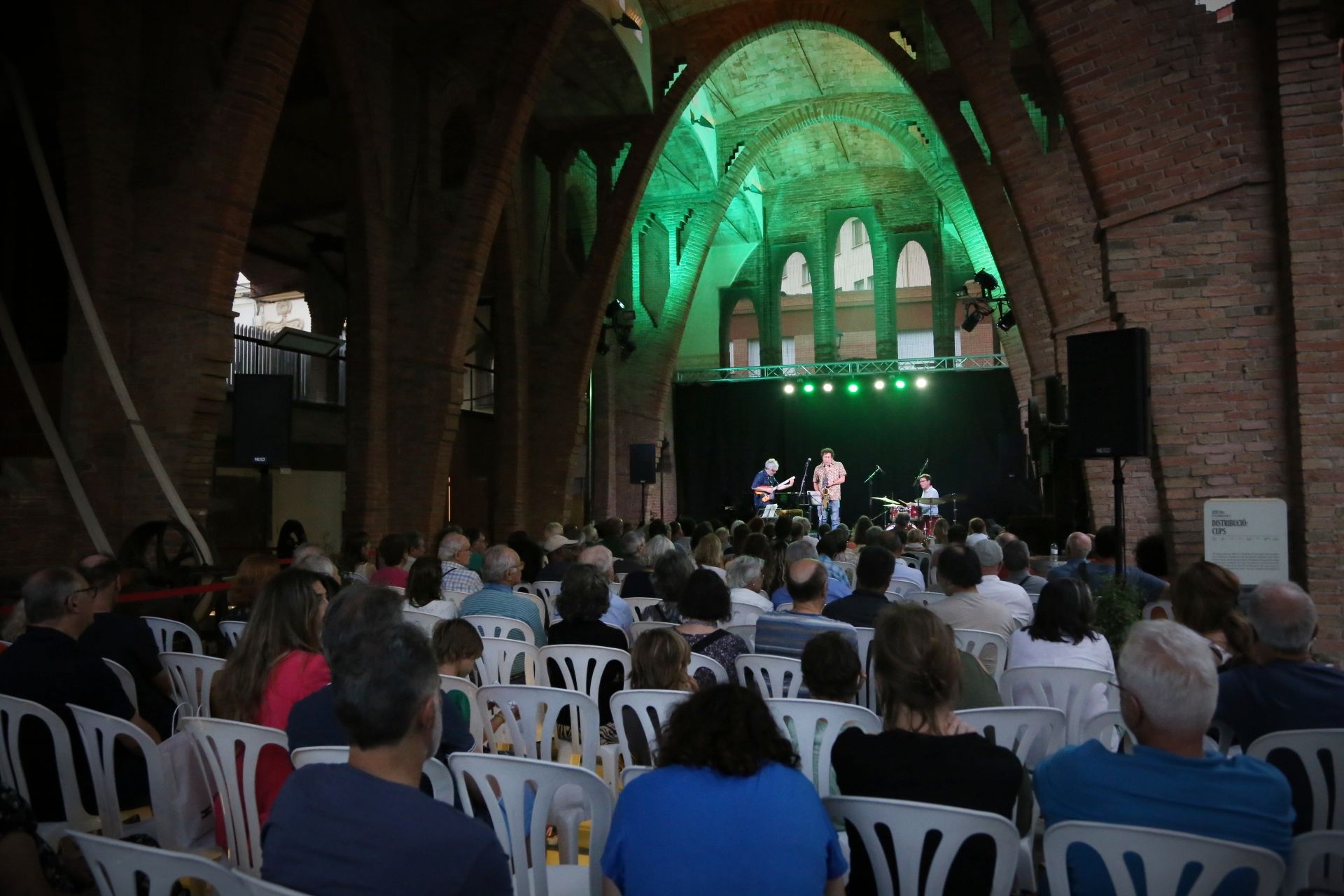 Concert de Jazz amb Gorka Benítez Trío. FOTO: Anna Bassa