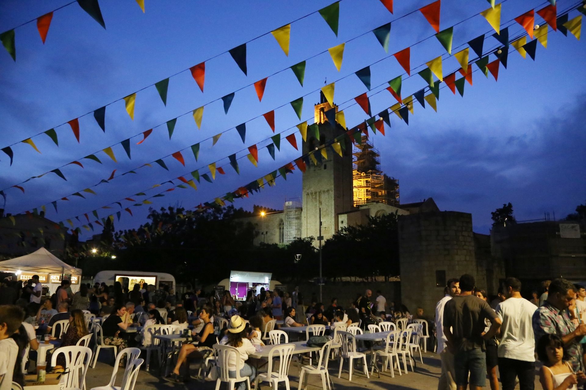 Ambient de Festa Major al Xiringuit-ú. FOTO: Anna Bassa