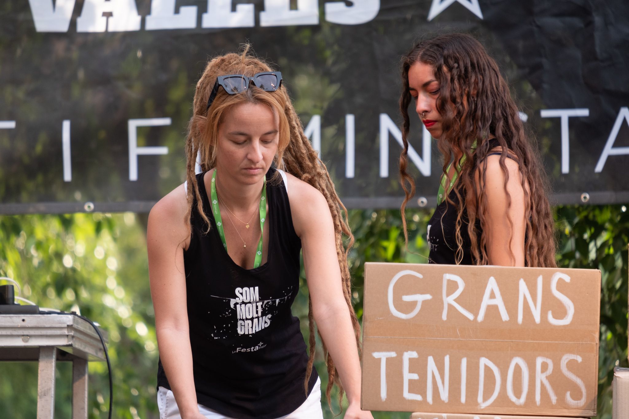 El pregó de la XII edició de la Festa Major Alternativa. FOTO: Ale Gómez