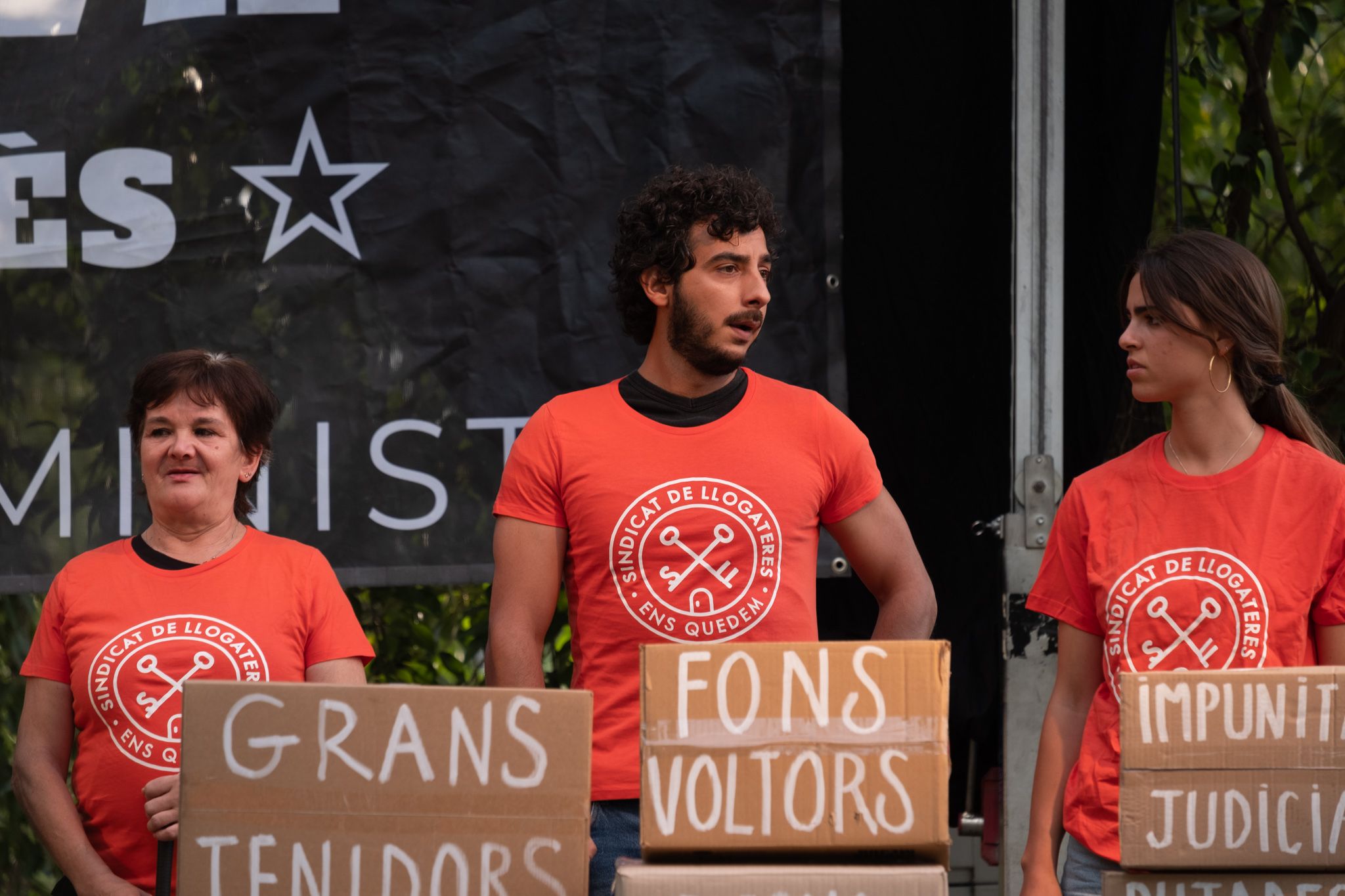 El pregó de la XII edició de la Festa Major Alternativa. FOTO: Ale Gómez