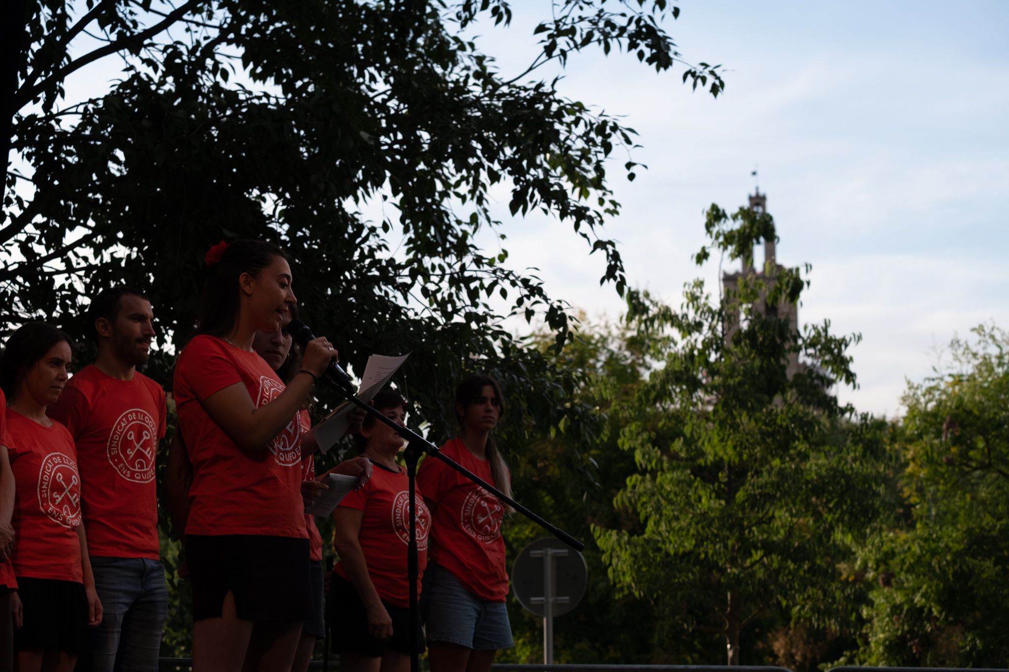El pregó de la XII edició de la Festa Major Alternativa. FOTO: Ale Gómez