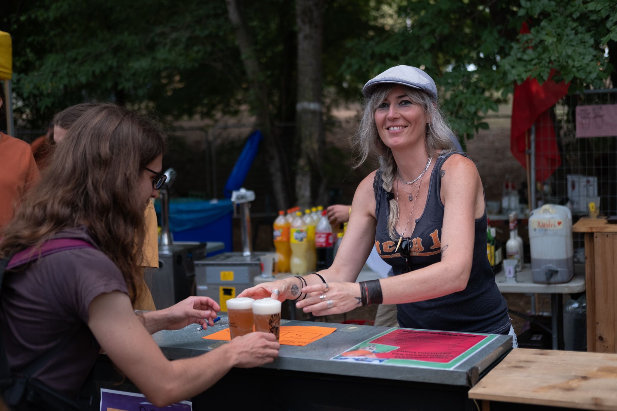 El pregó de la XII edició de la Festa Major Alternativa. FOTO: Ale Gómez