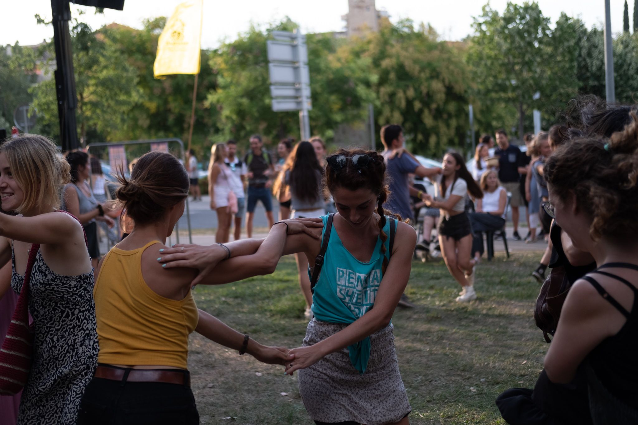 El pregó de la XII edició de la Festa Major Alternativa. FOTO: Ale GómezAGUR0040