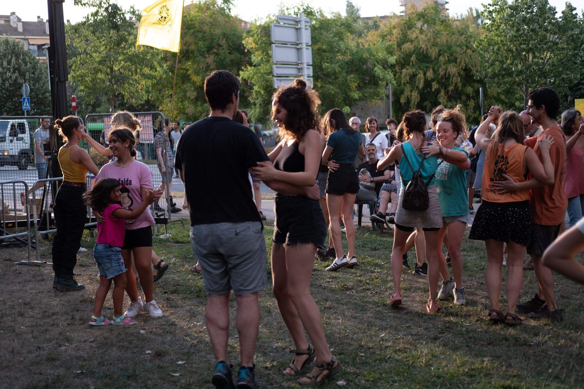 El pregó de la XII edició de la Festa Major Alternativa. FOTO: Ale Gómez