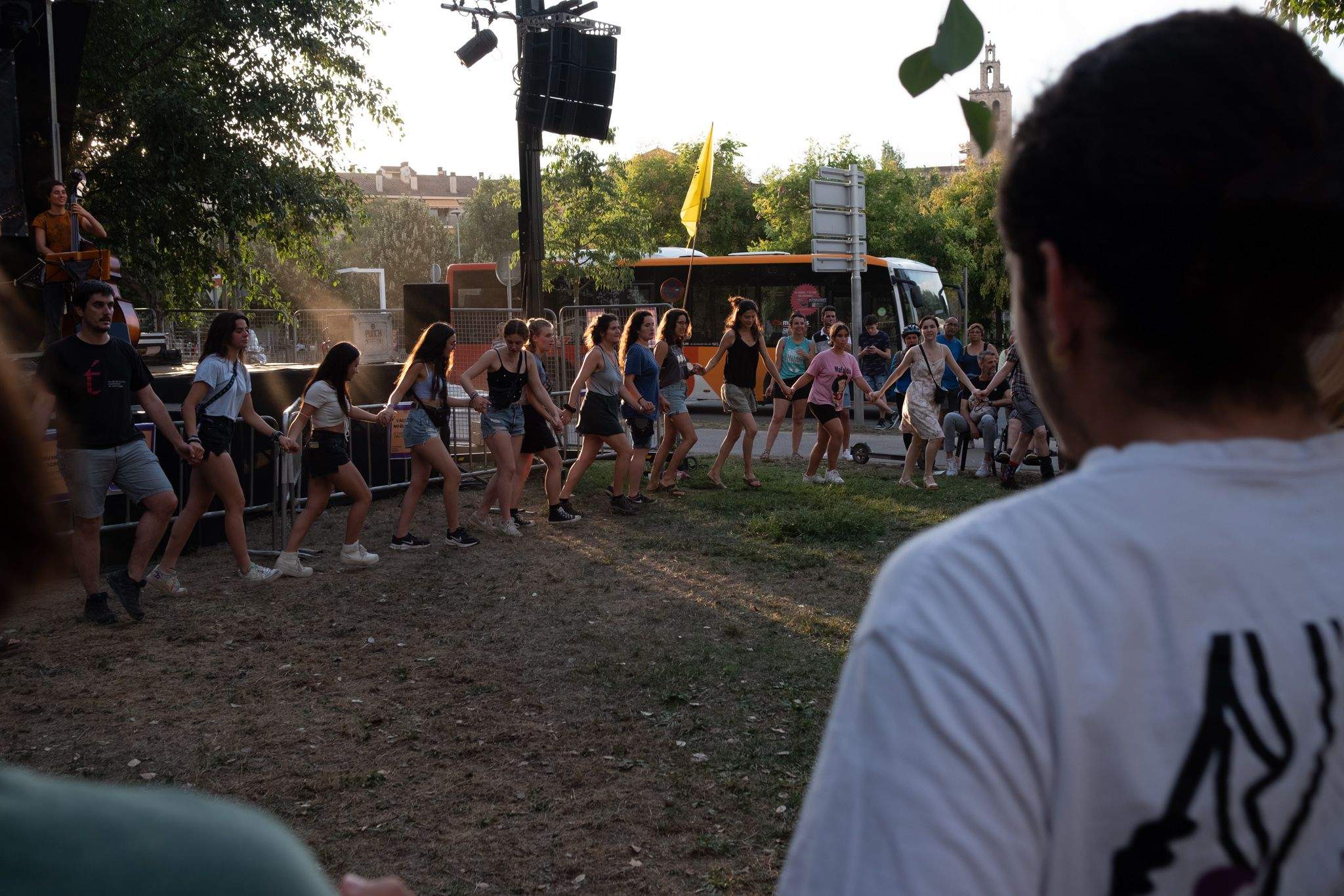 El pregó de la XII edició de la Festa Major Alternativa. FOTO: Ale Gómez
