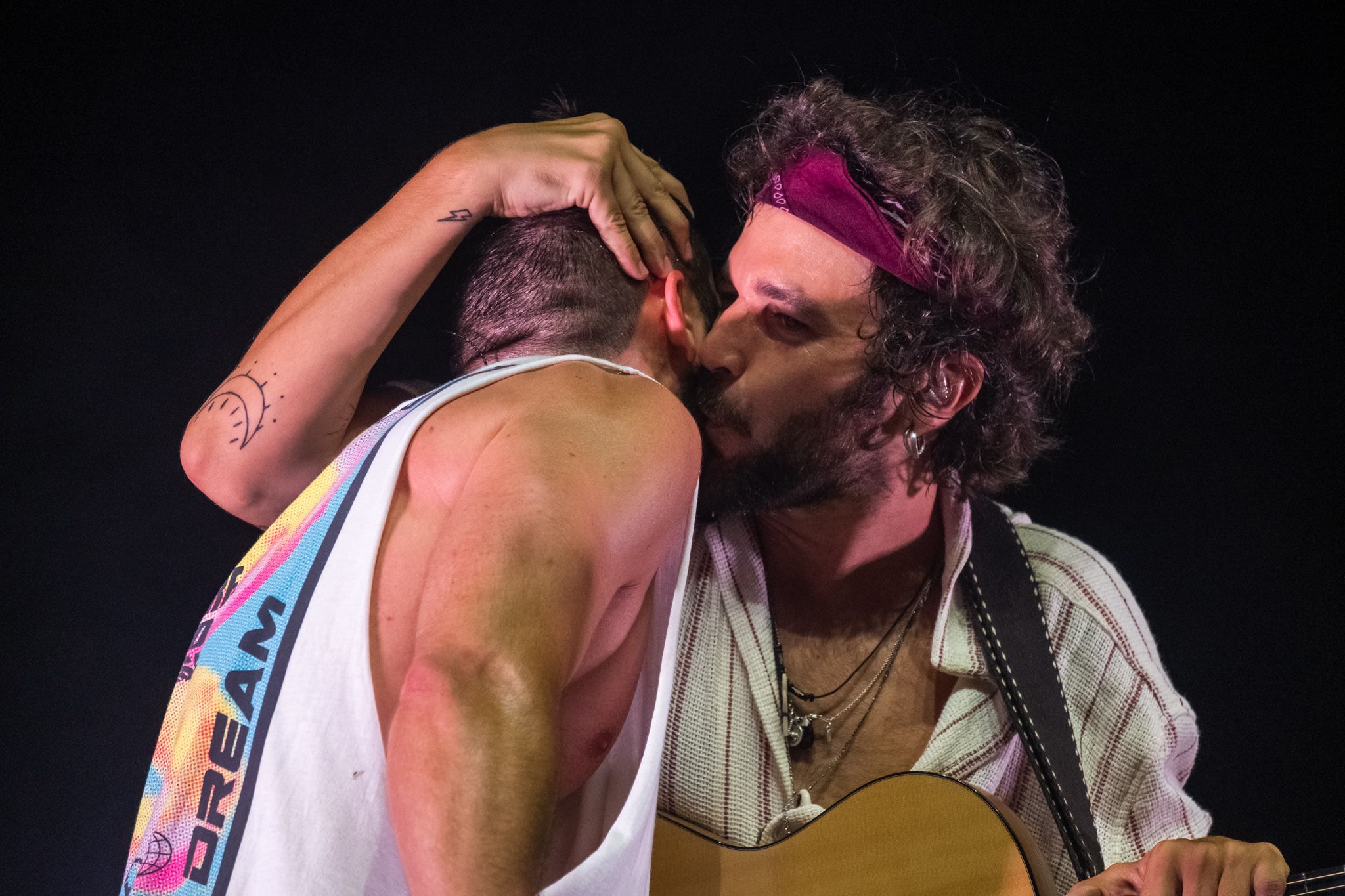 Arnau Griso, en concert, presentant la gira final ‘Eric Blanch’. FOTO: Ale Gómez