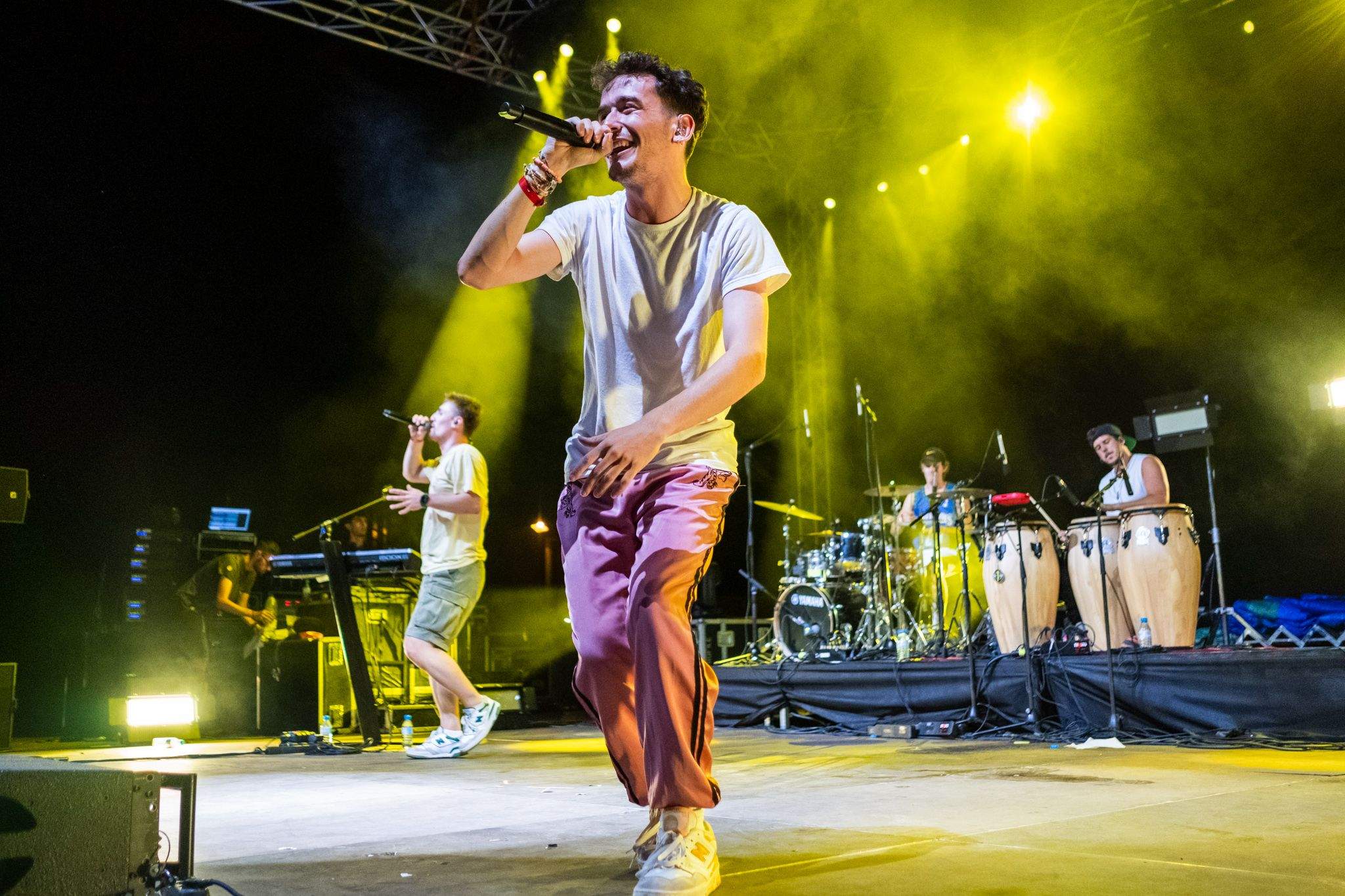 The Tyets, en concert pel 'Gran Reggaetón Tour 2022'. FOTO: Ale Gómez