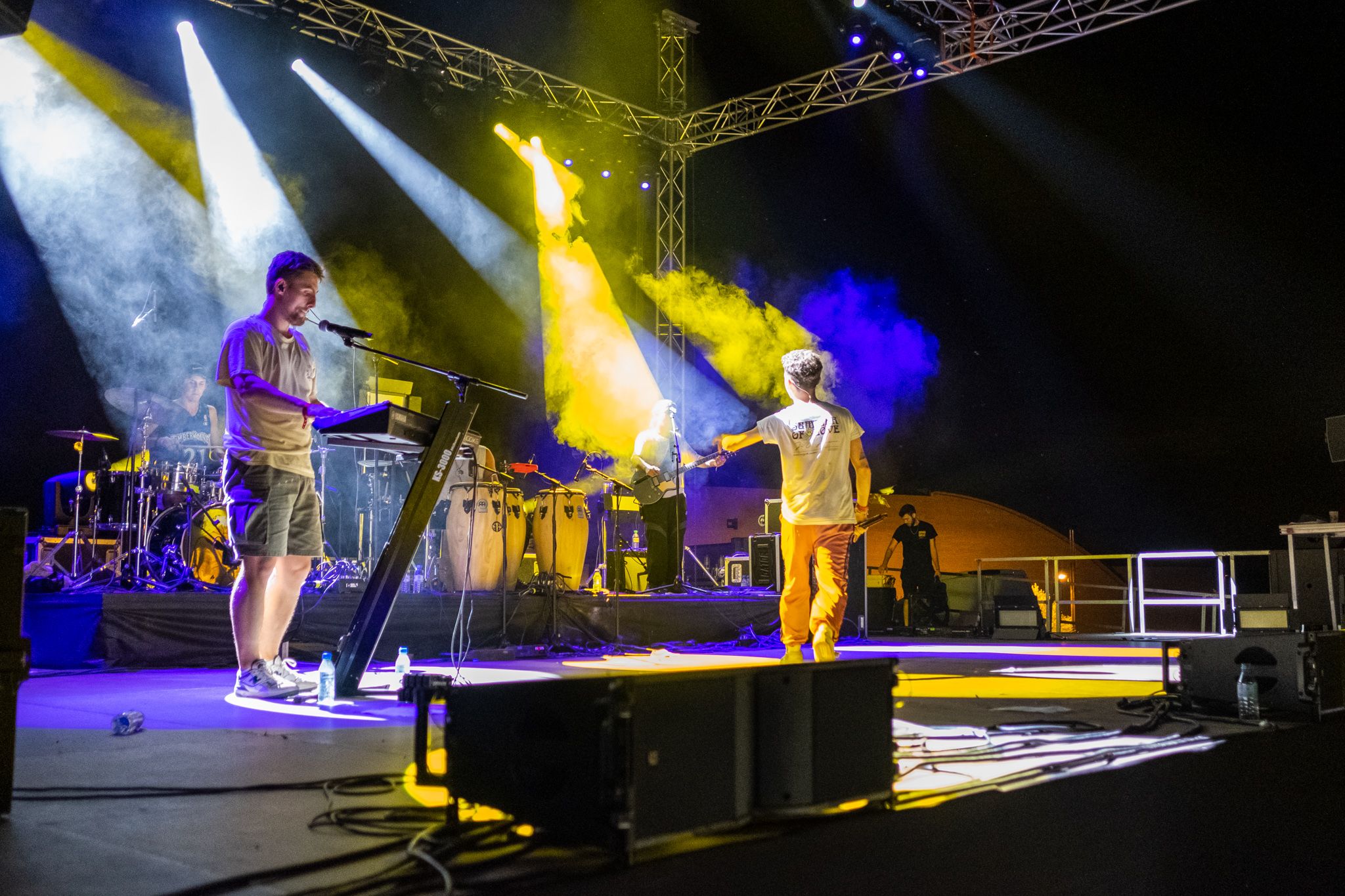 The Tyets, en concert pel 'Gran Reggaetón Tour 2022'. FOTO: Ale Gómez