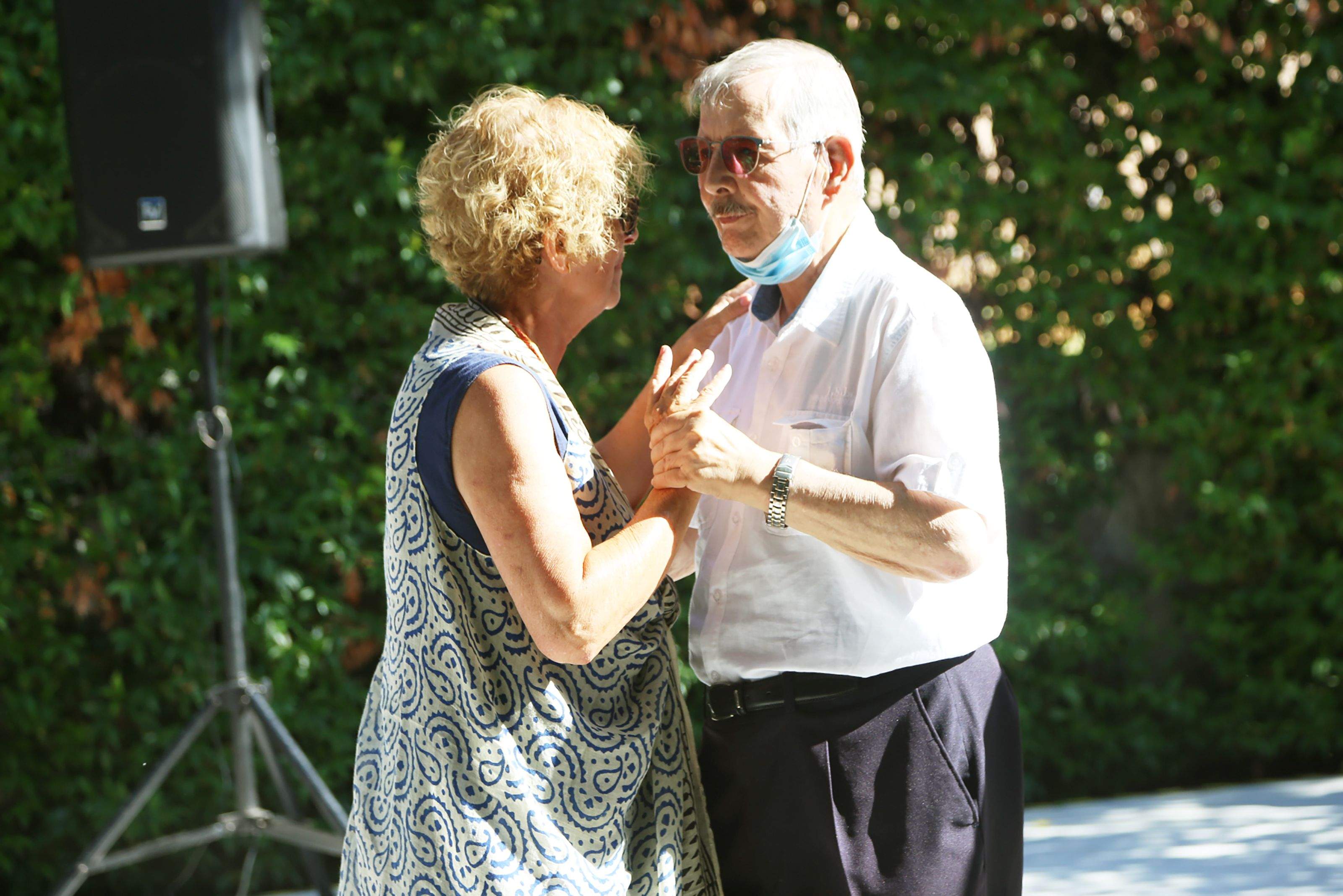 Ball d'avis amb el Duo Montal. FOTO: Anna Bassa 