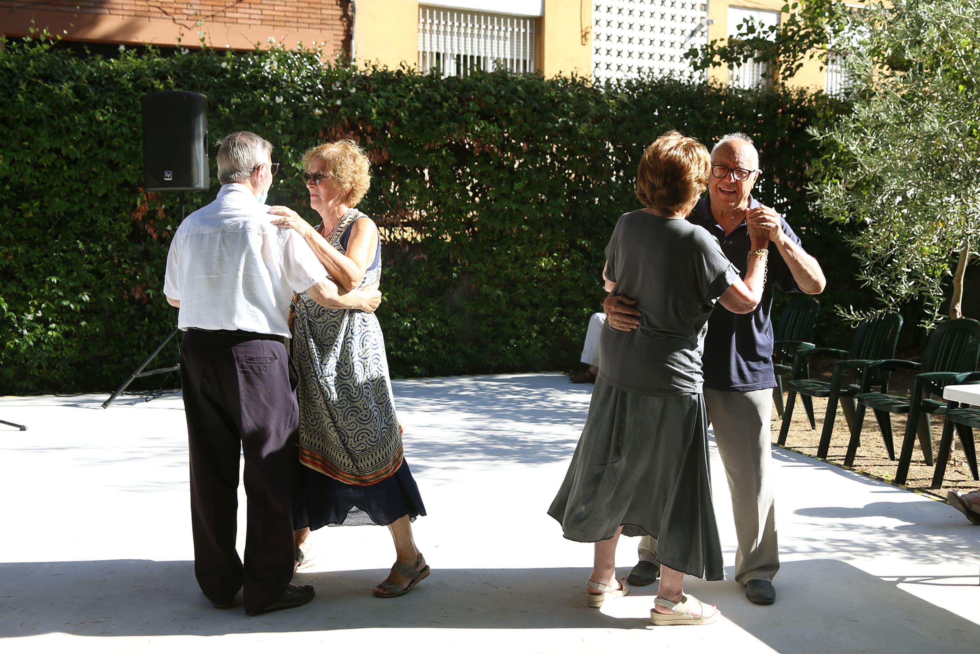 Ball d'avis amb el Duo Montal. FOTO: Anna Bassa 