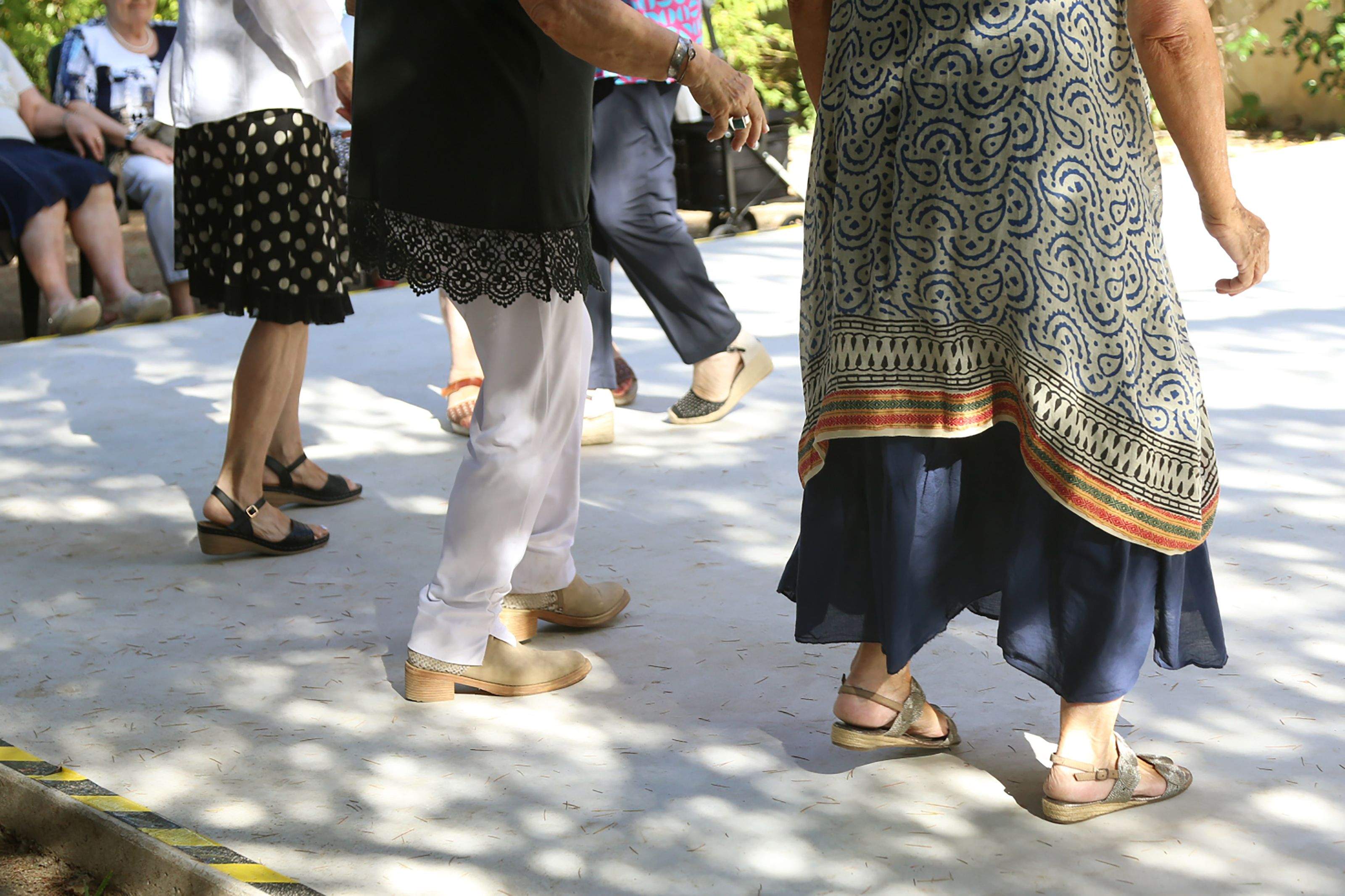 Ball d'avis amb el Duo Montal. FOTO: Anna Bassa 