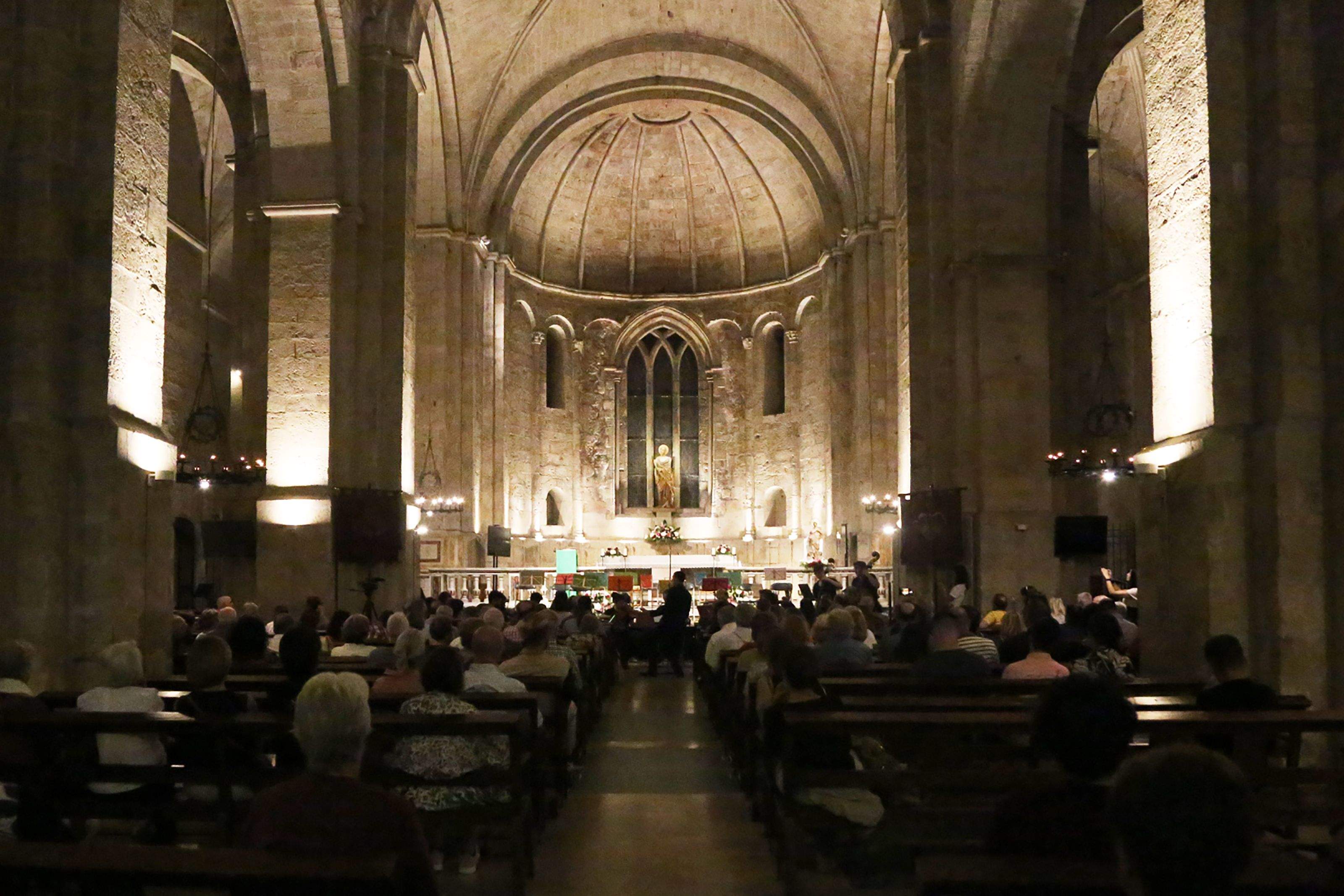 Concert de Festa Major amb l'Orquestra Simfònica Fusió Sant Cugat. FOTO: Anna Bassa