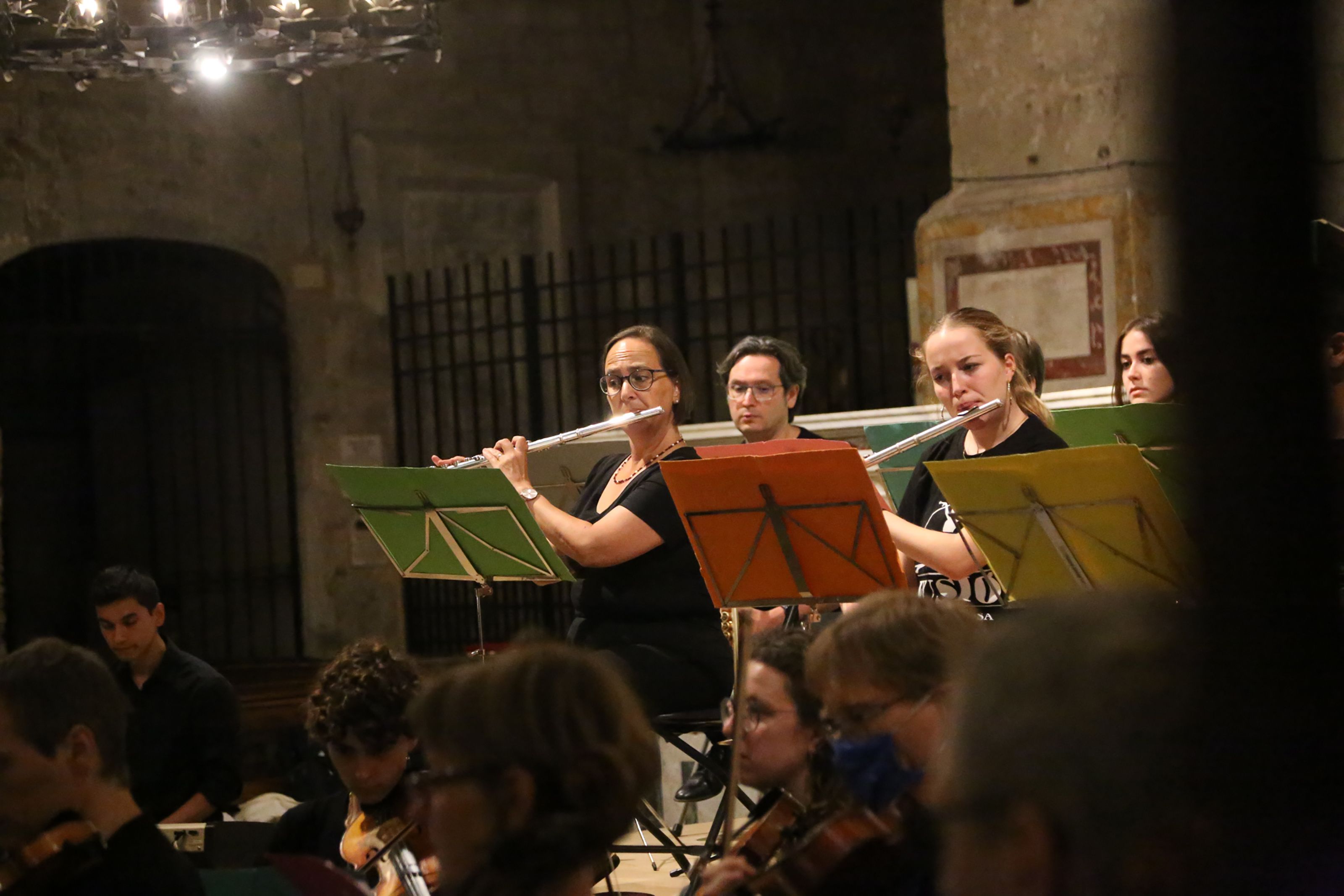 Concert de Festa Major amb l'Orquestra Simfònica Fusió Sant Cugat. FOTO: Anna Bassa
