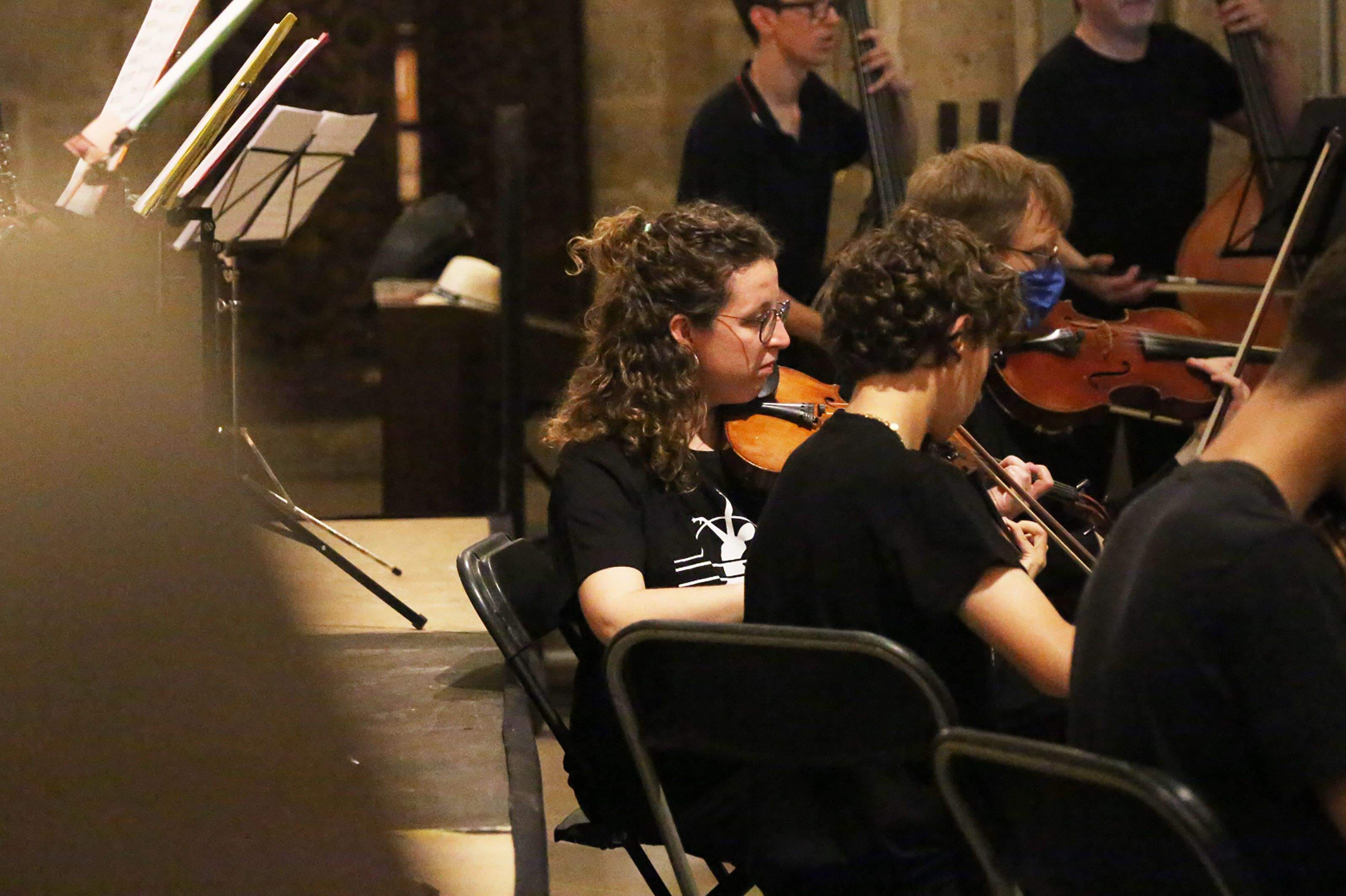 Concert de Festa Major amb l'Orquestra Simfònica Fusió Sant Cugat. FOTO: Anna Bassa