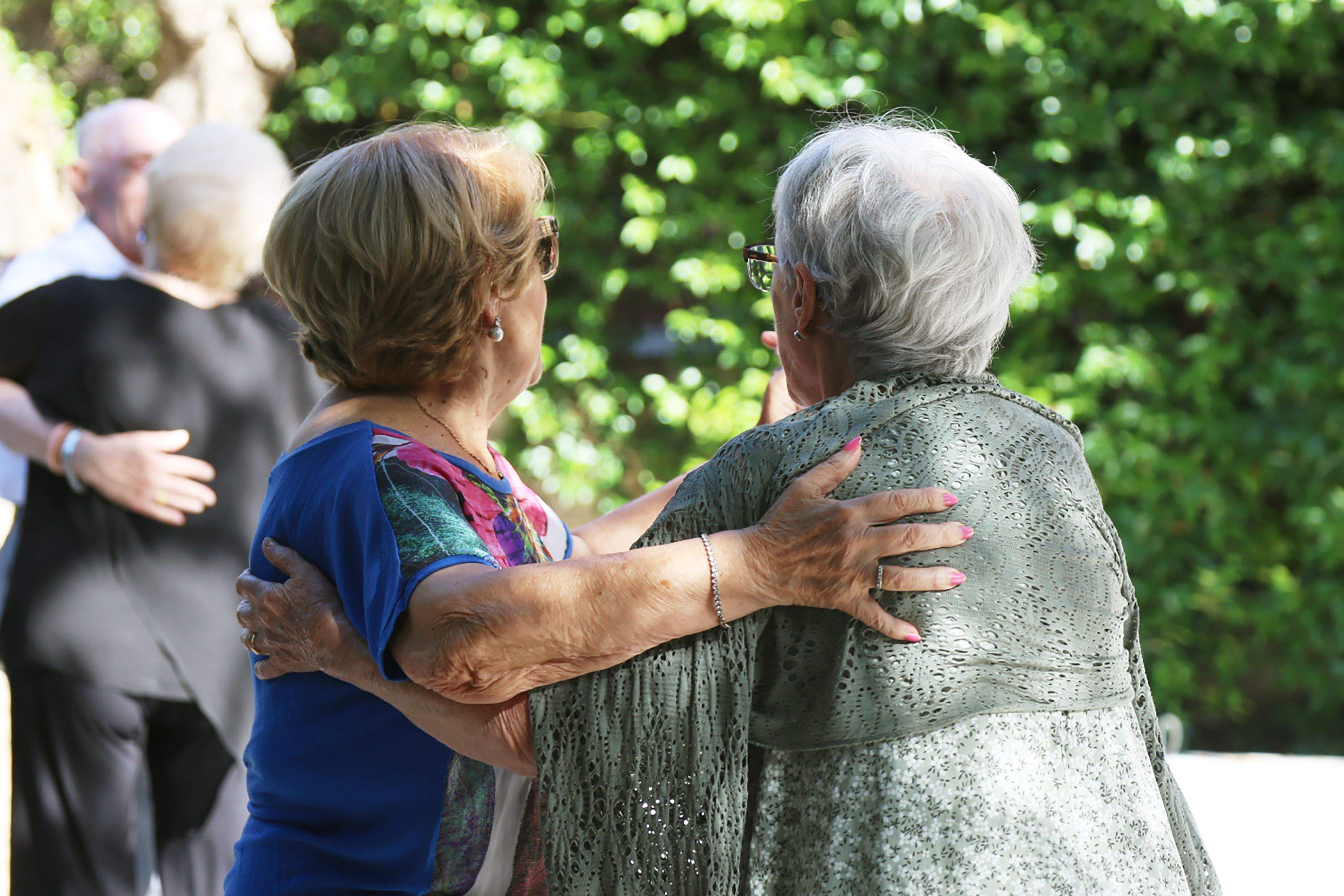 Ball d'avis amb el Duo Montal. FOTO: Anna Bassa