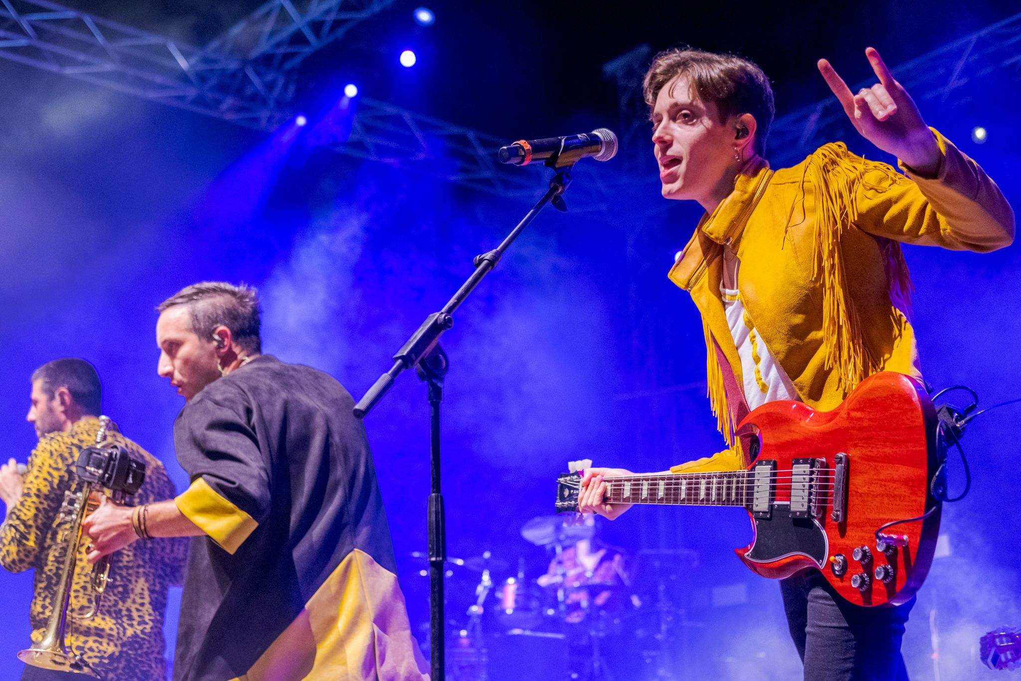 La Pegatina, en concert, presenta el nou disc "Hacia otra parte". FOTO: Ale Gómez