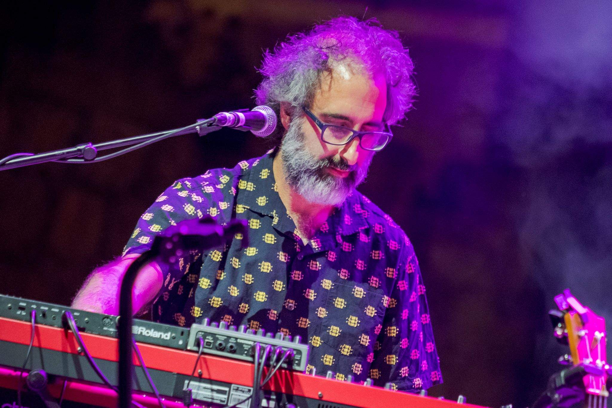 Joan Miquel Oliver, en concert durant la Gira Surfistes. FOTO: Ale Gómez