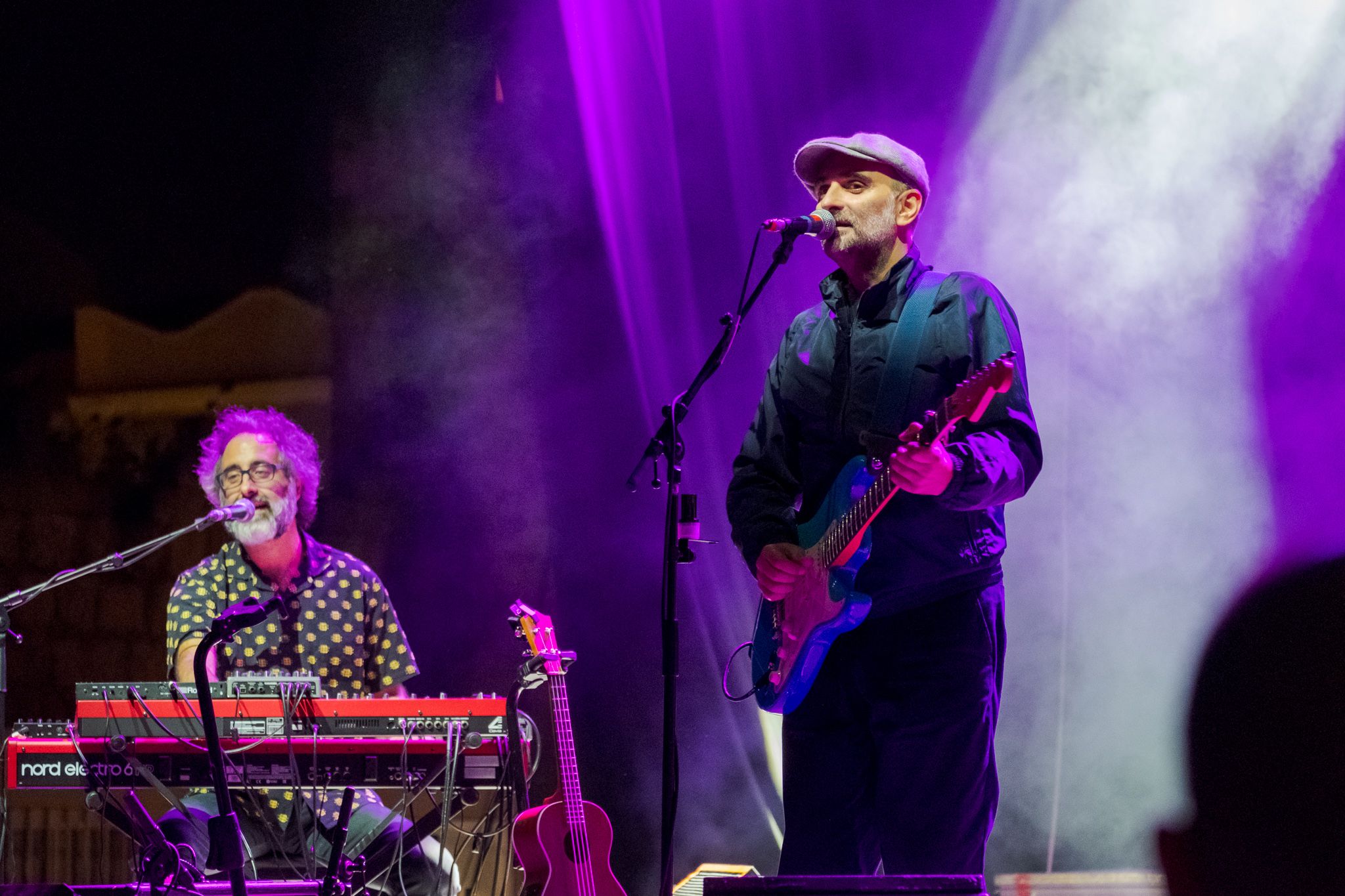 Joan Miquel Oliver, en concert durant la Gira Surfistes. FOTO: Ale Gómez