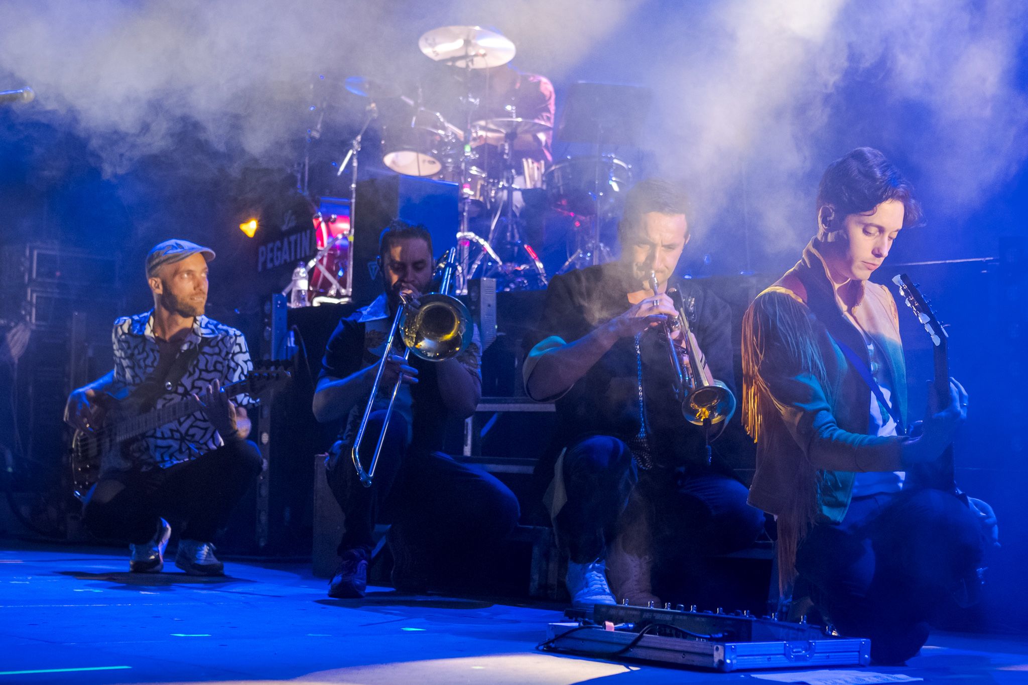 La Pegatina, en concert, presenta el nou disc "Hacia otra parte". FOTO: Ale Gómez