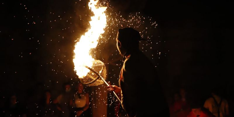 Correfoc de Festa Major dels Diables de Sant Cugat. FOTO: Lara Castañeda